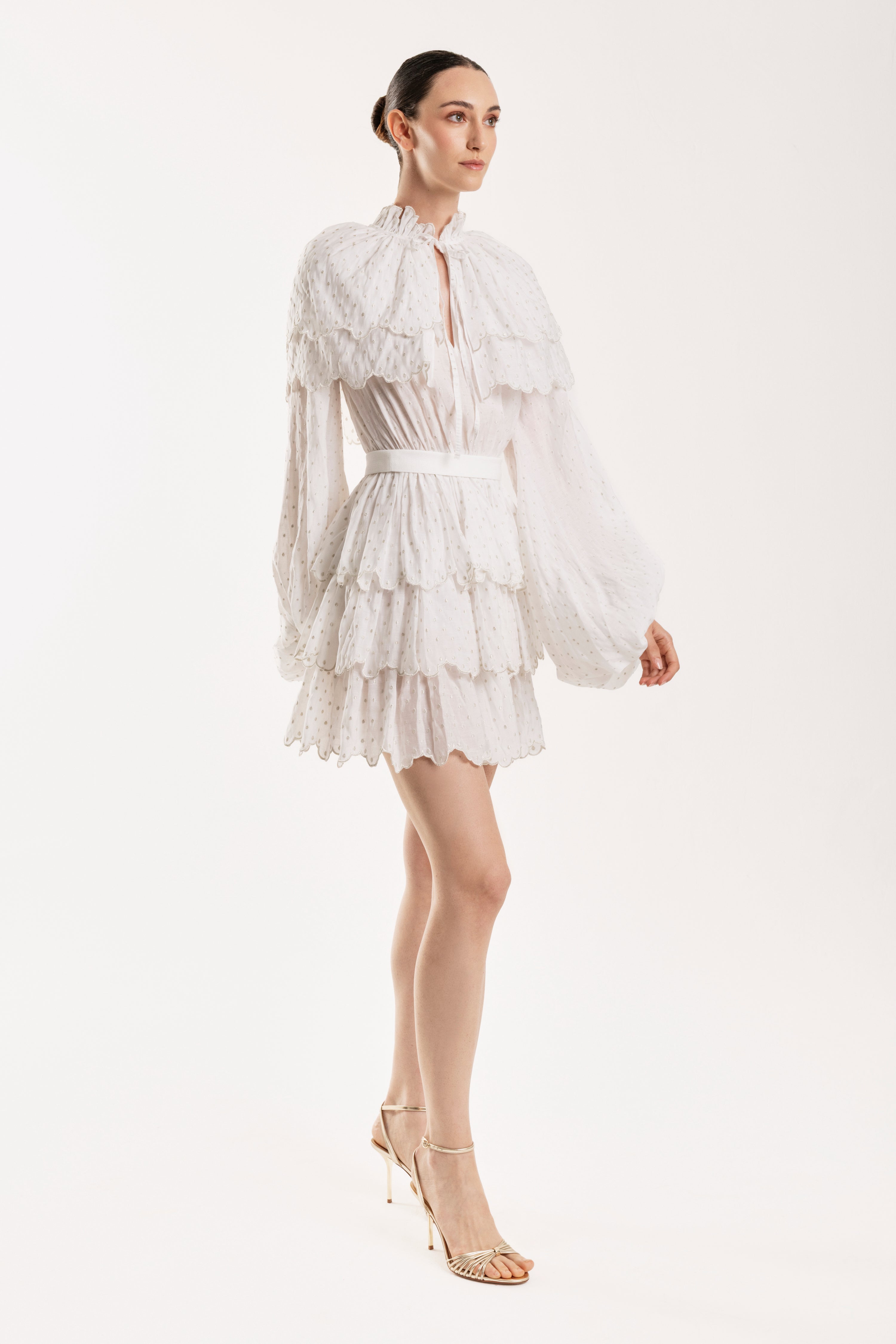 Tarik Ediz ROSA DRESS-1