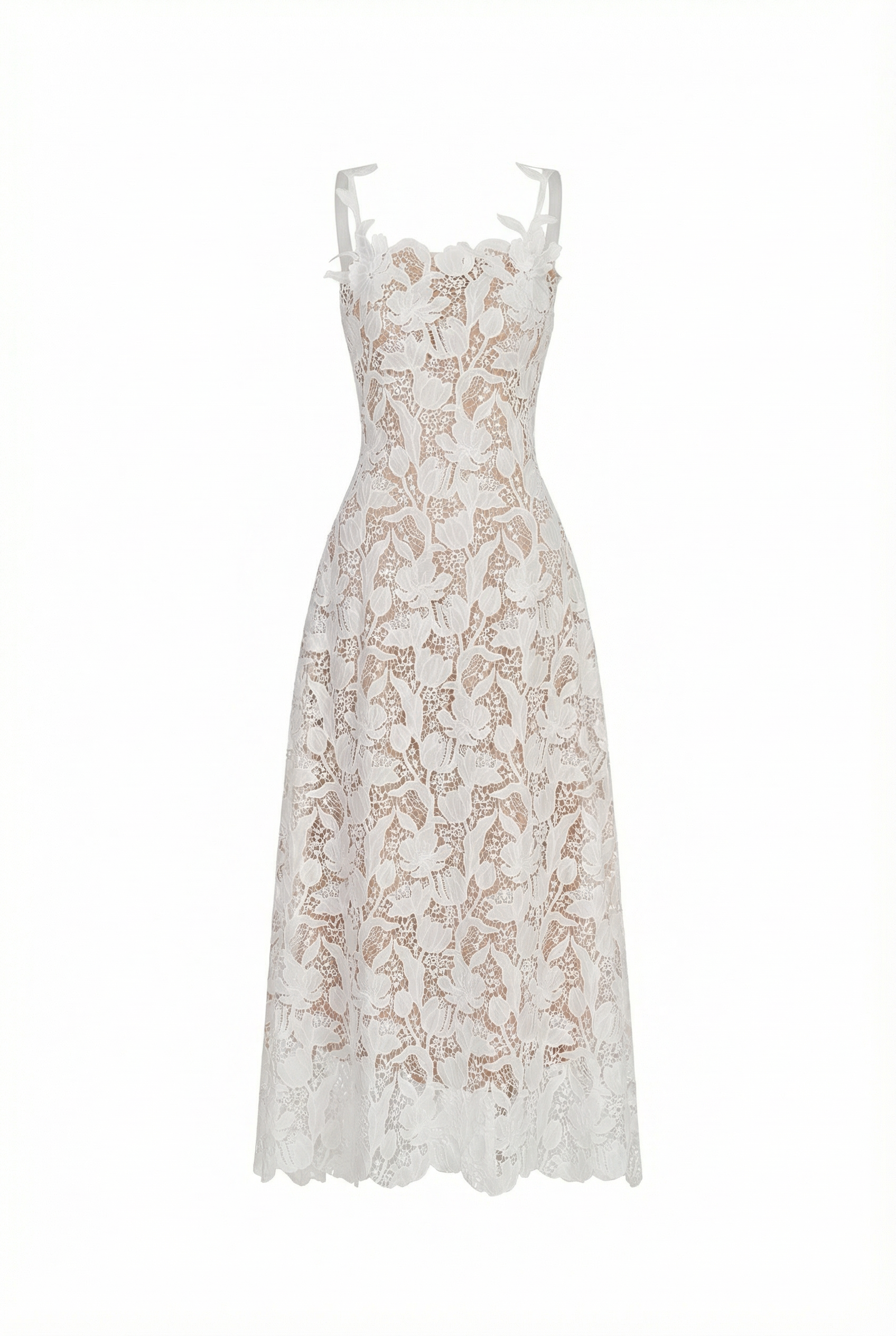Zire Dress – Off White Maxi Dress