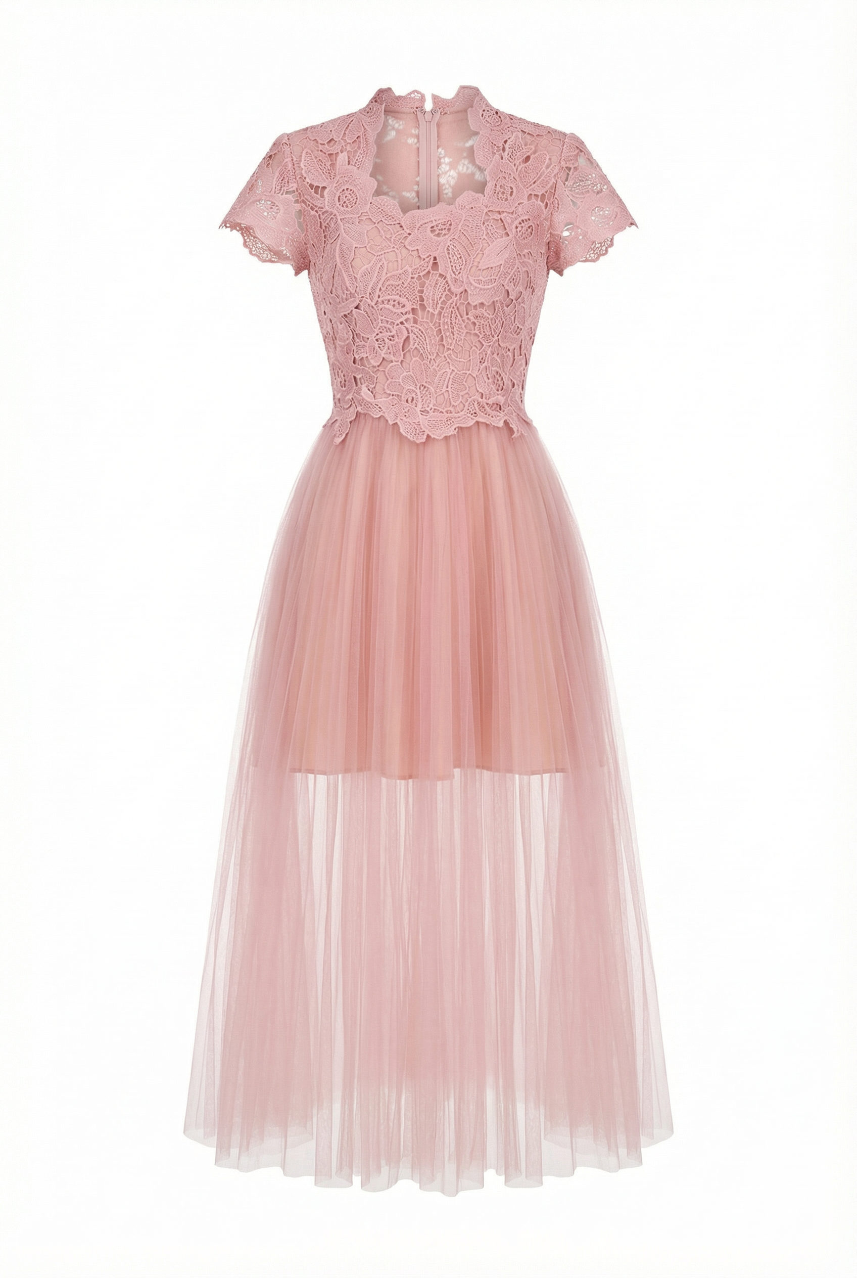 Niven Dress – Petal Pink Midi Dress