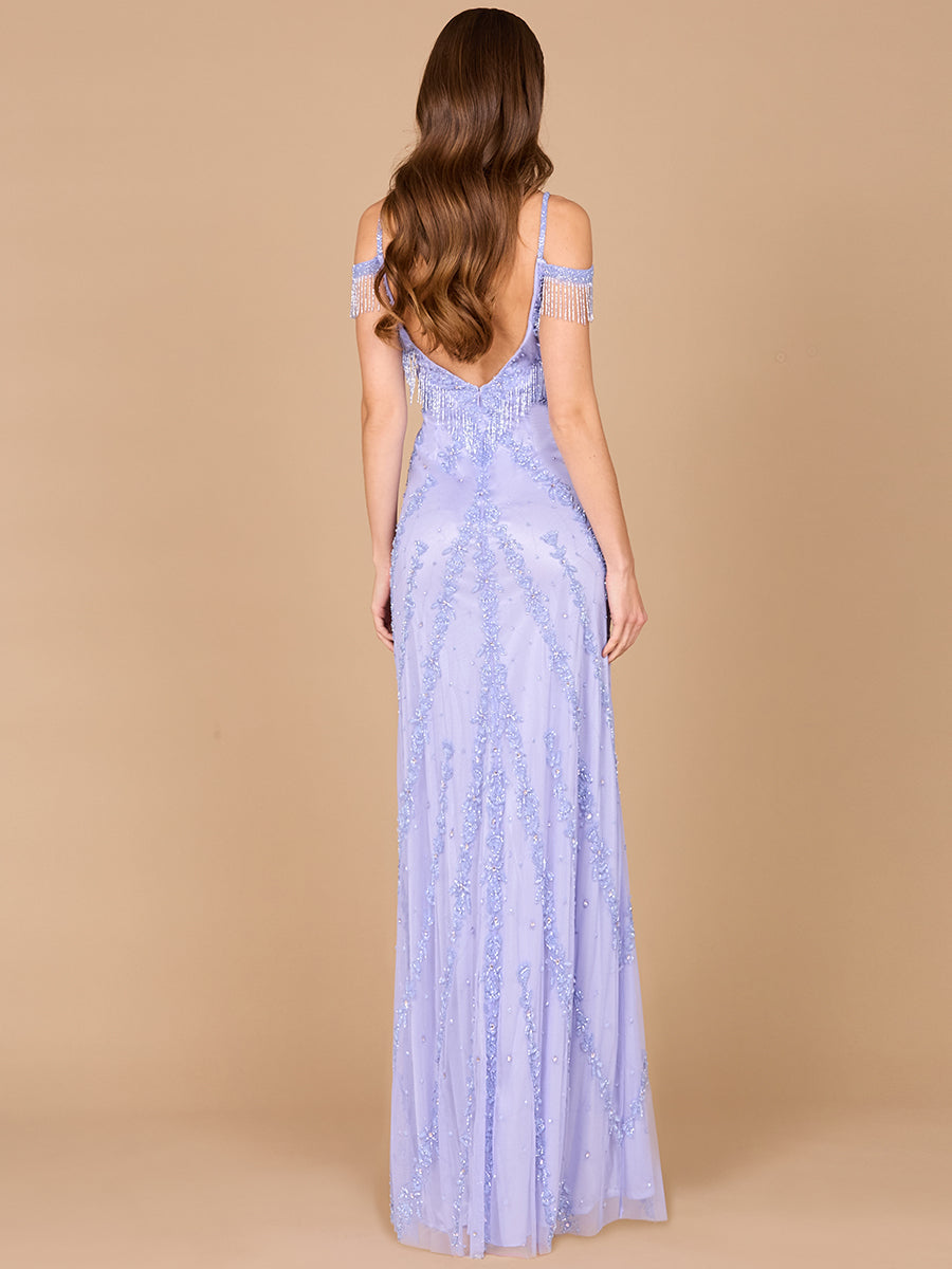 Candy Beaded Gown 9980