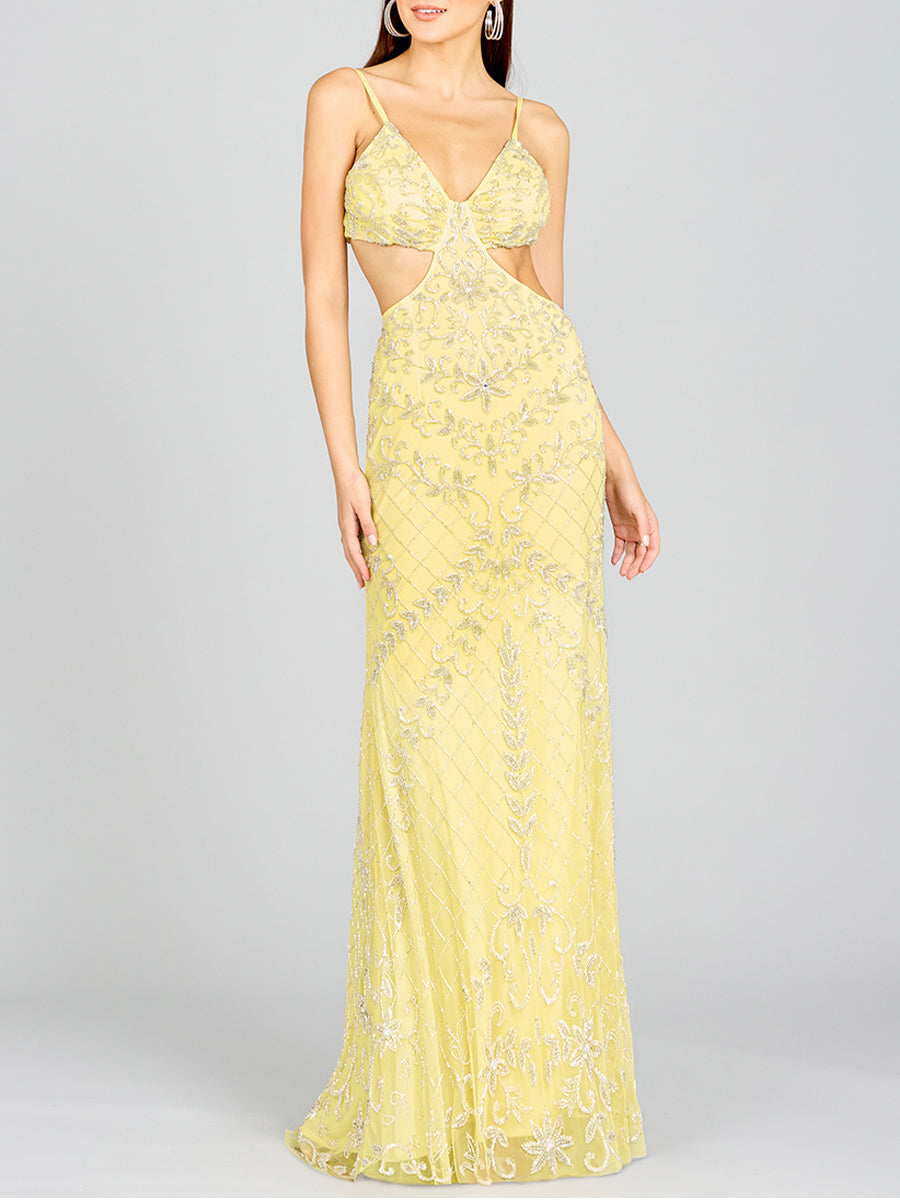 Countess Beaded Gown 9989