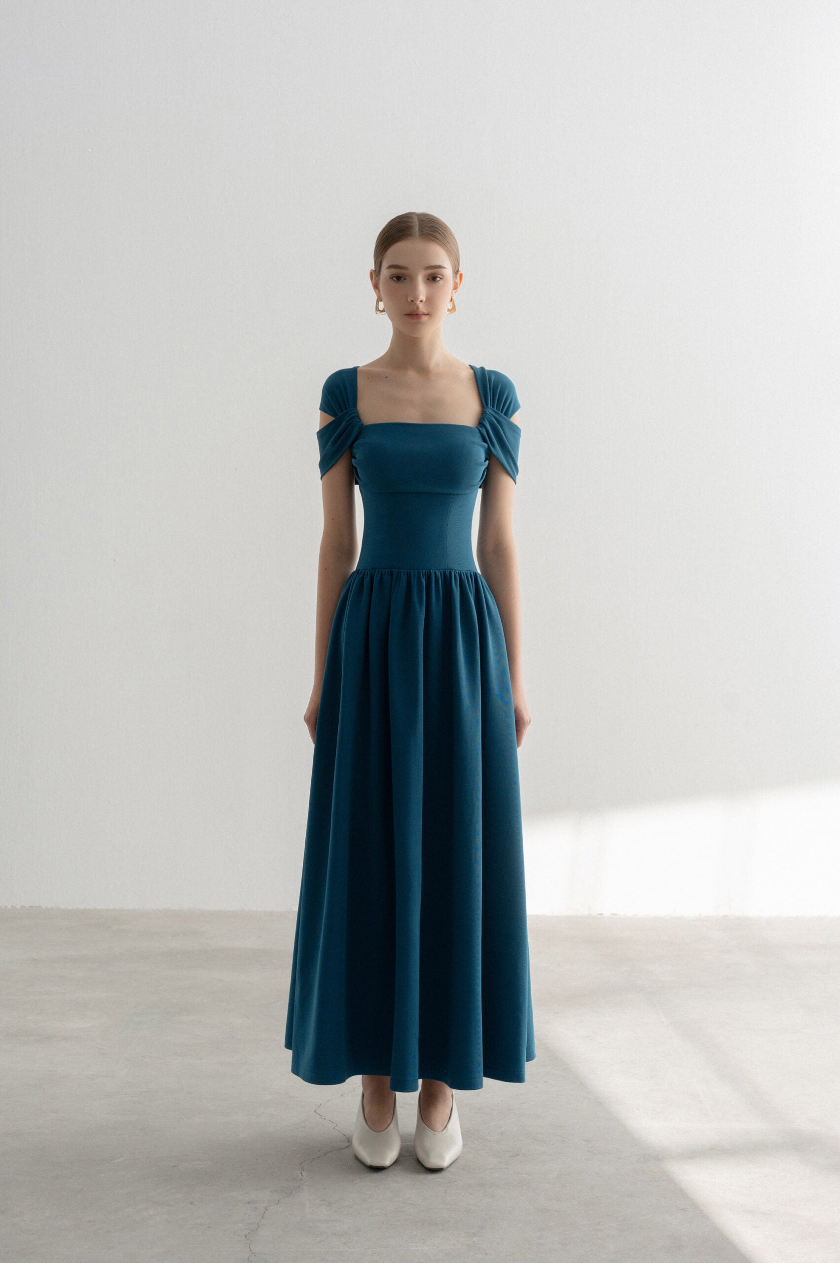 Lucinda A-line Midi Dress Lucinda A-line Midi Dress