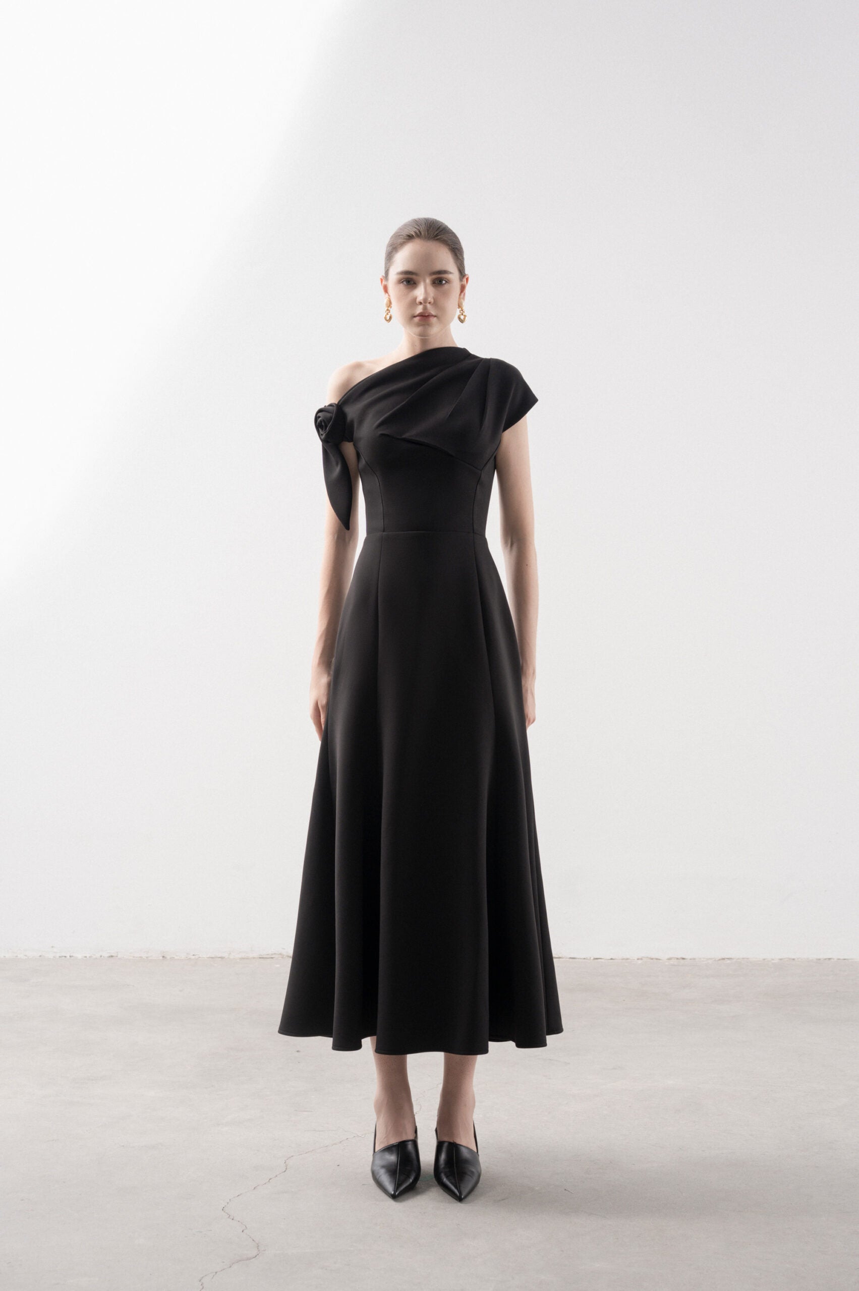 Ariel Fishtail Midi Dress Ariel Fishtail Midi Dress