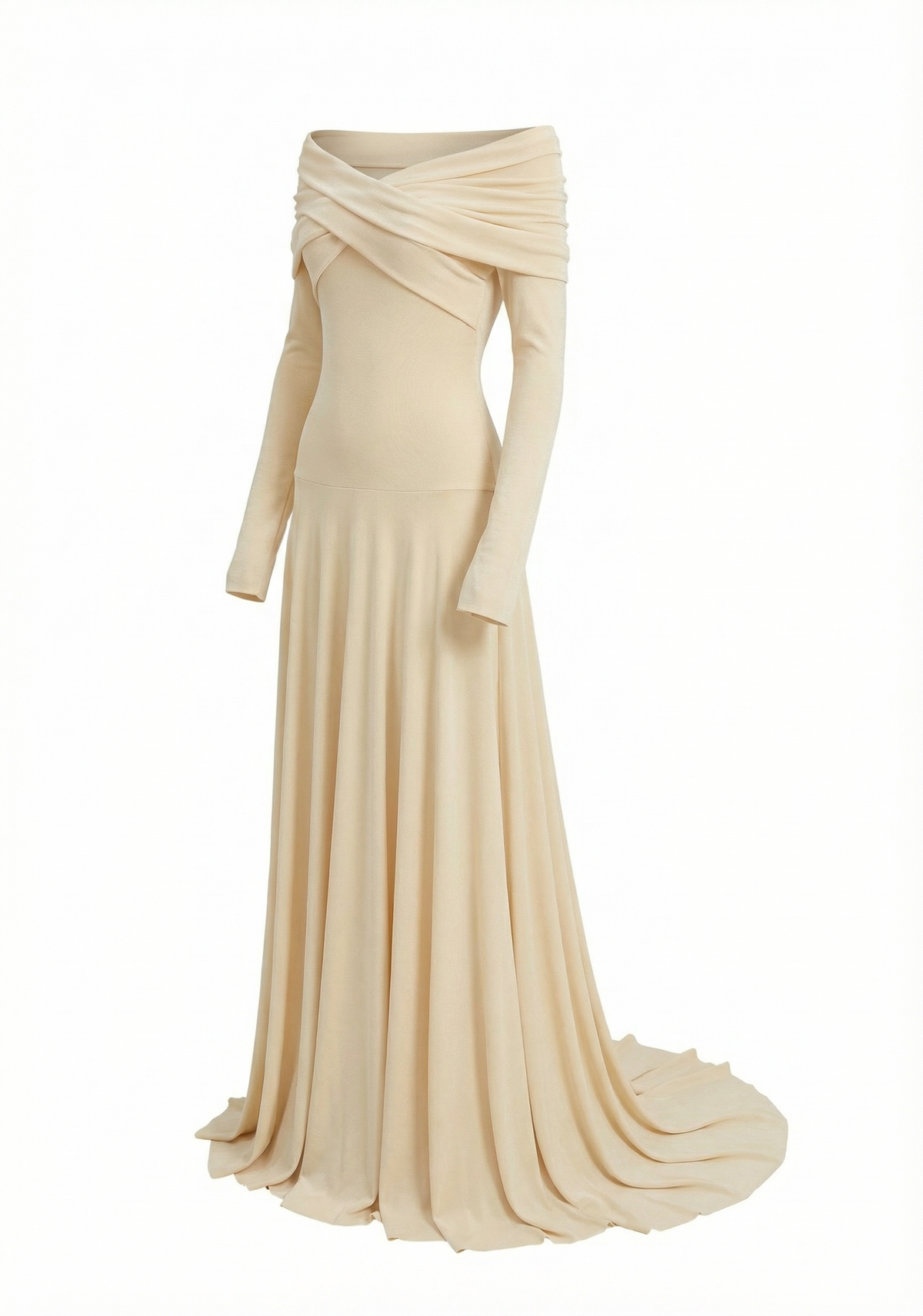 Ari Dress – Ivory Cream Maxi Dress