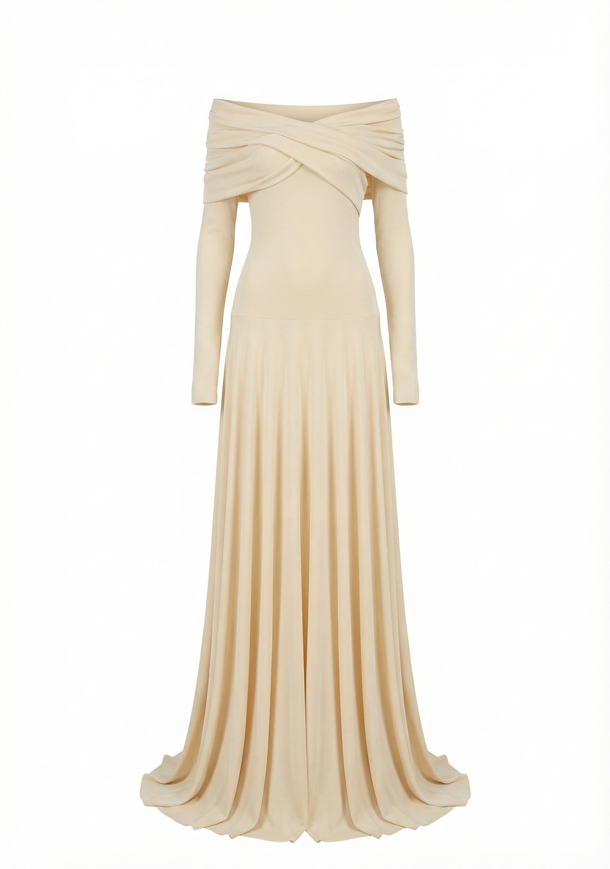 Ari Dress – Ivory Cream Maxi Dress