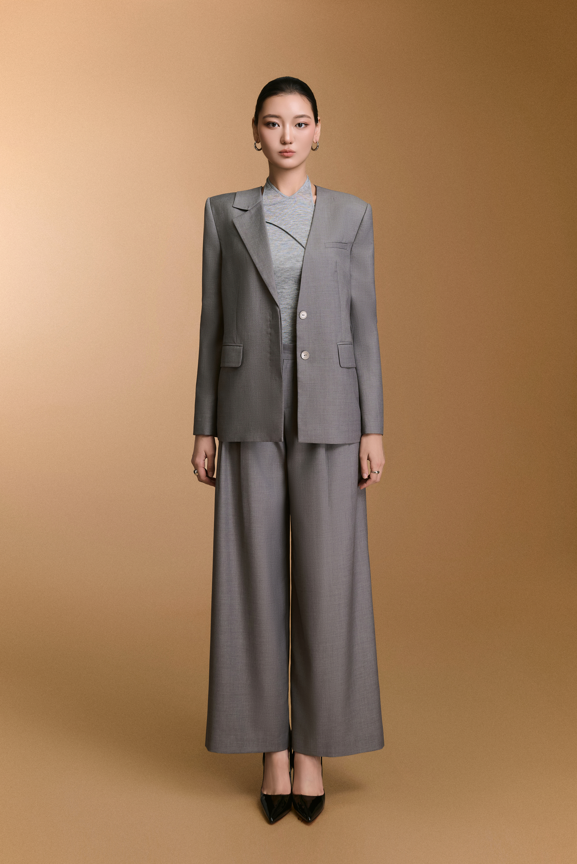 Crimson Blazer & Pants