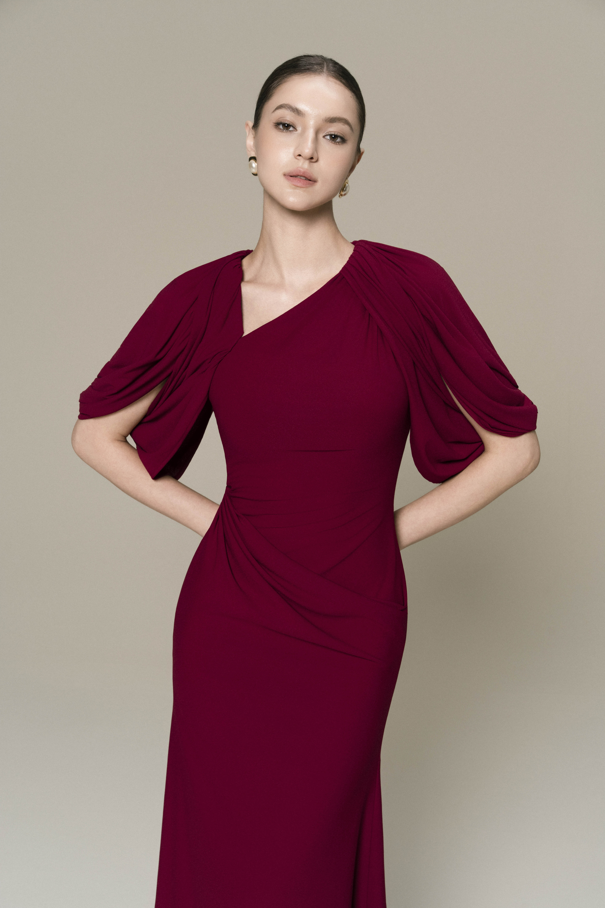 Aurora Cape Gown