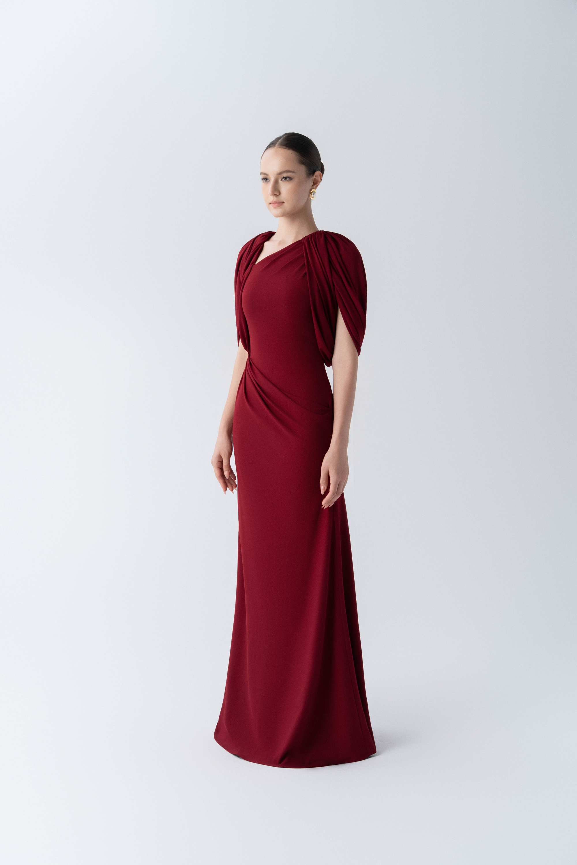 Aurora Cape Gown