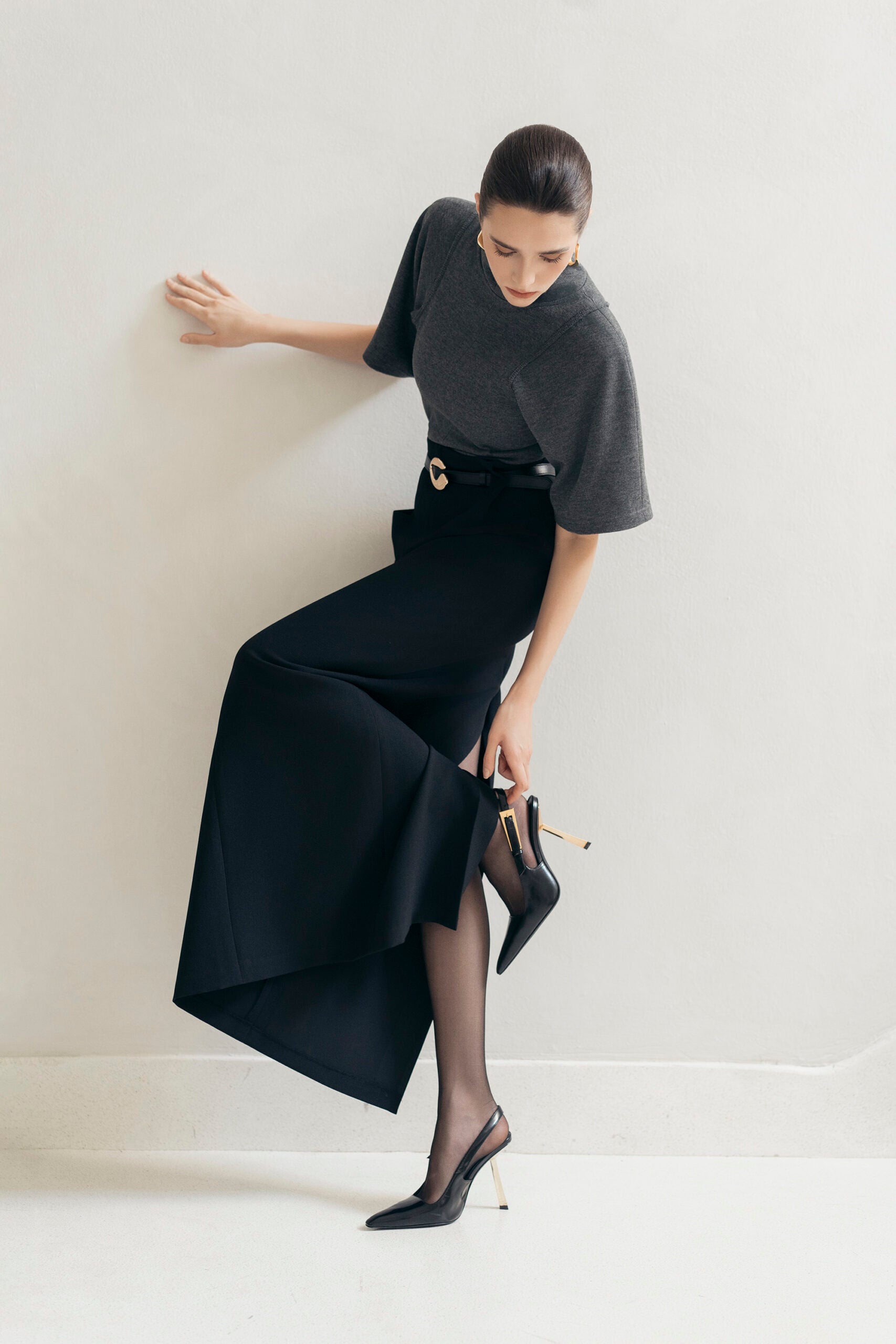Black Lines Midi