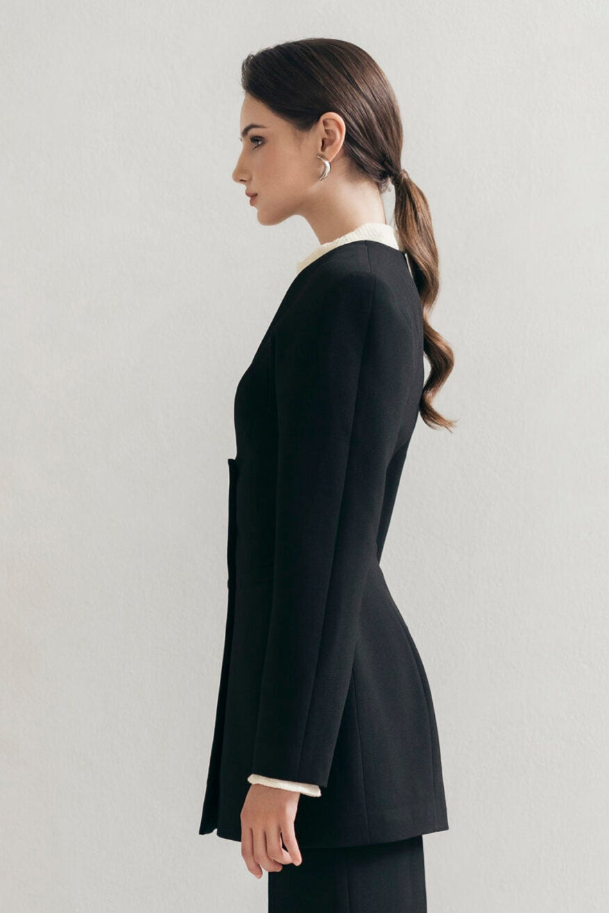 Black U Blazer