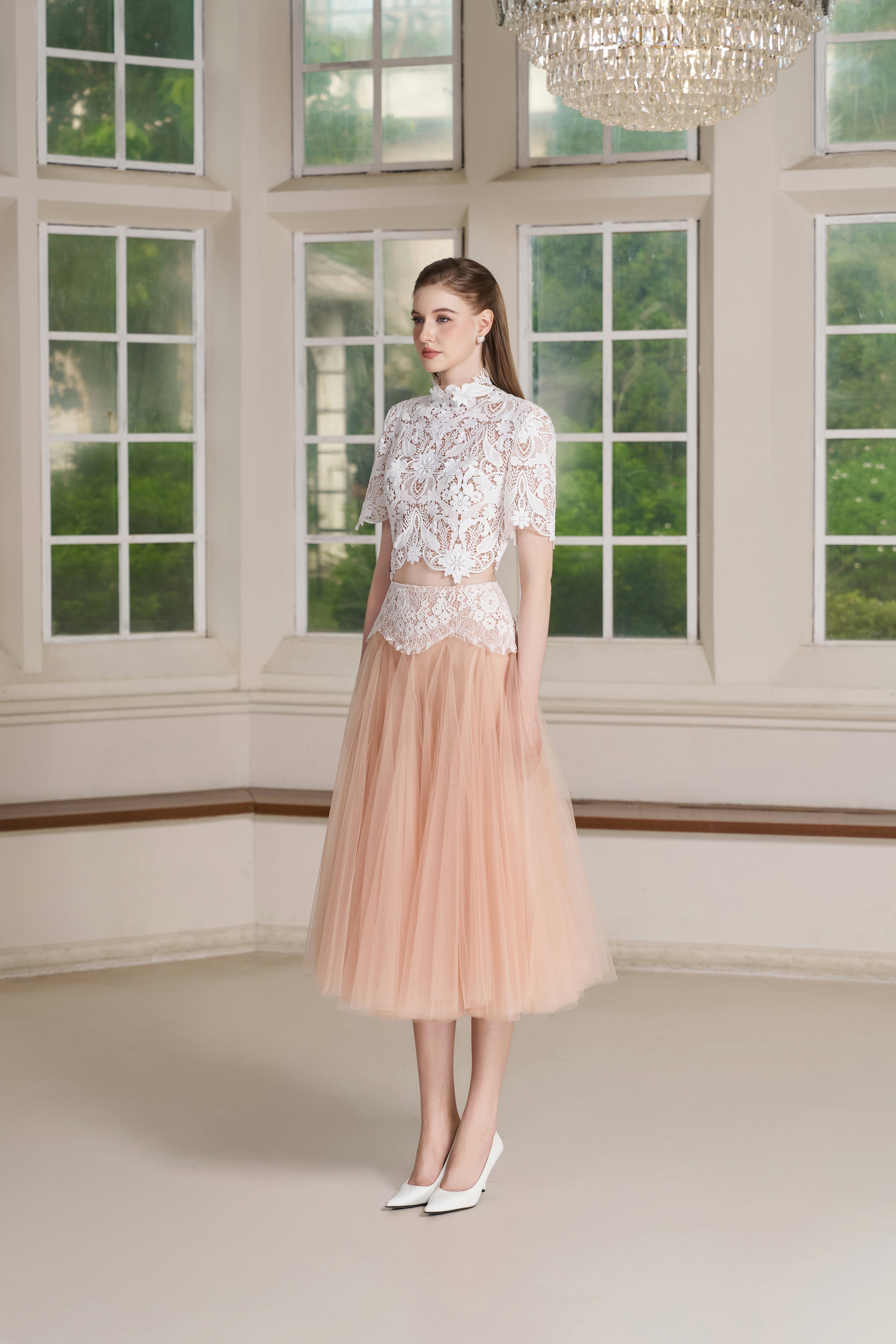 Elyne Set – Peach Blush Set