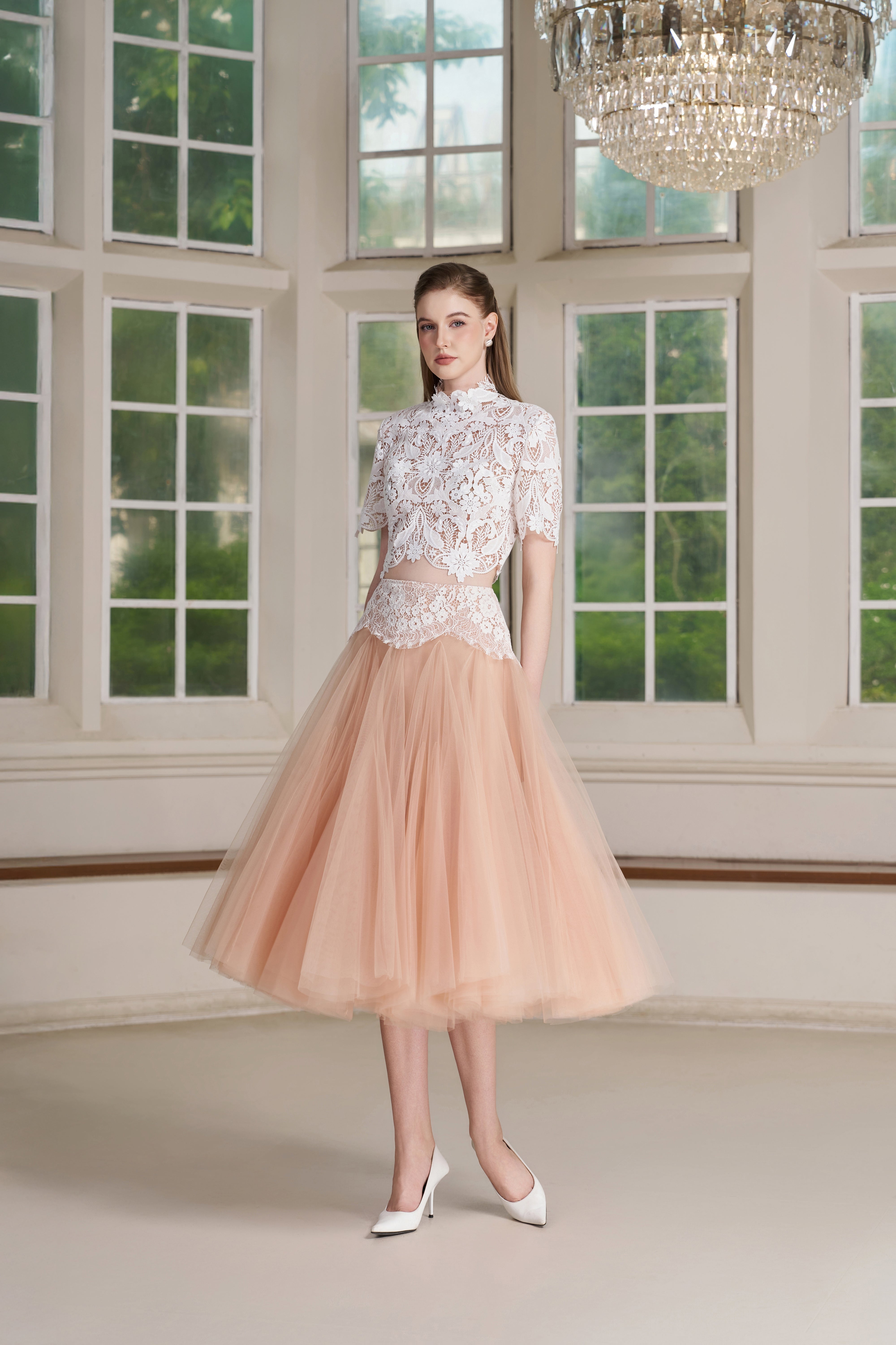 Elyne Set – Peach Blush Set