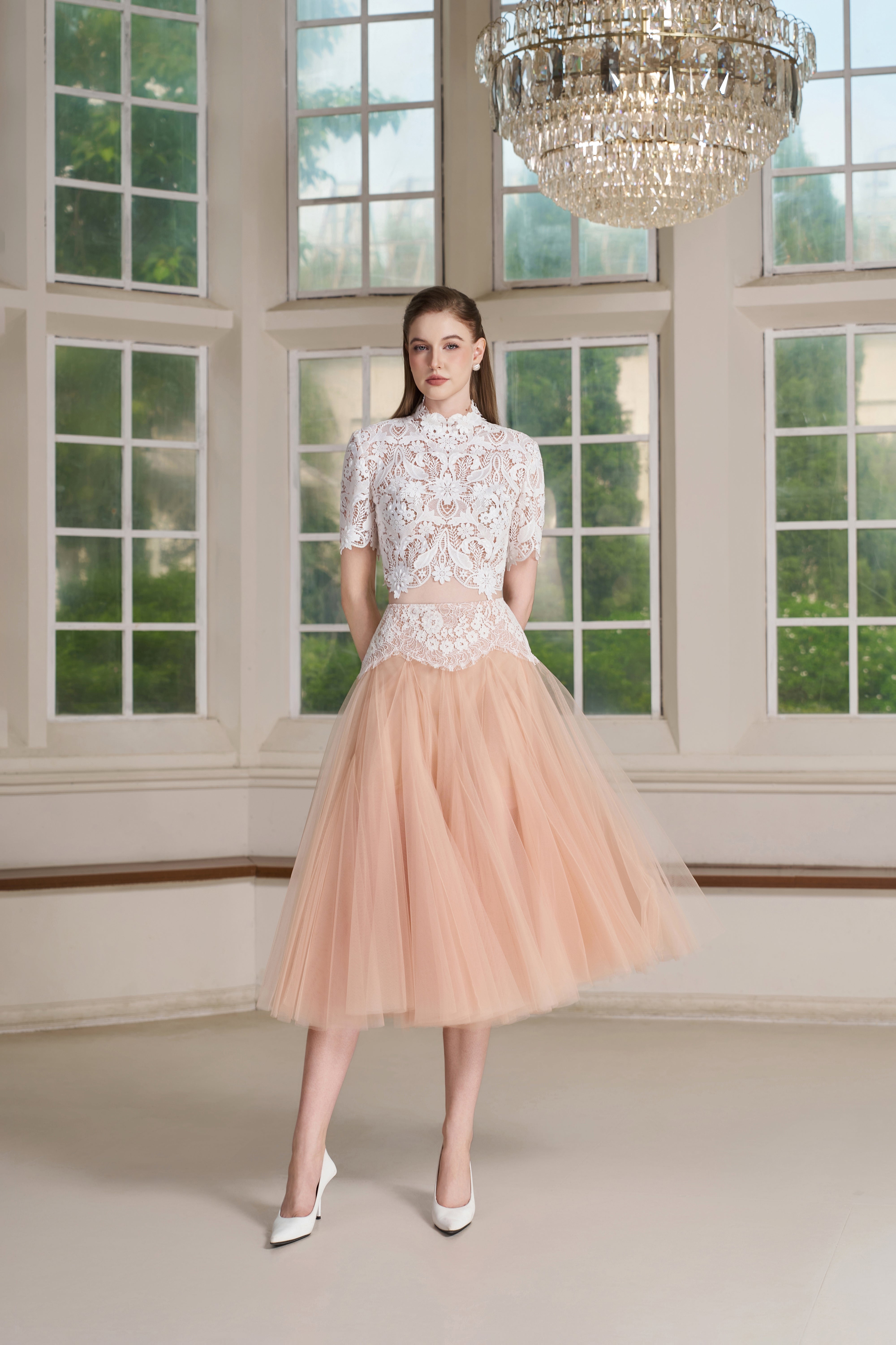 Elyne Set – Peach Blush Set