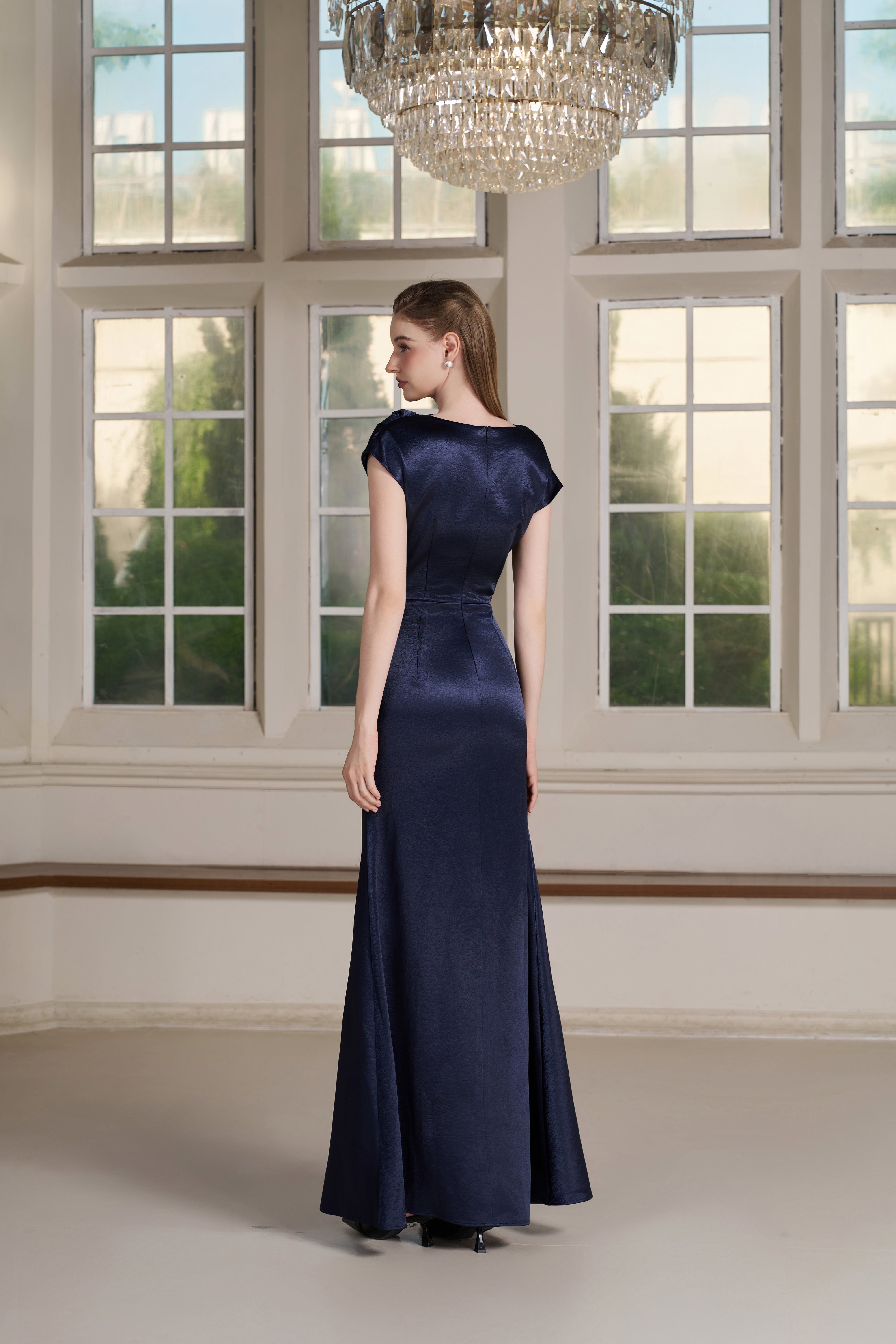 Ina Dress – Diva Blue Maxi Dress