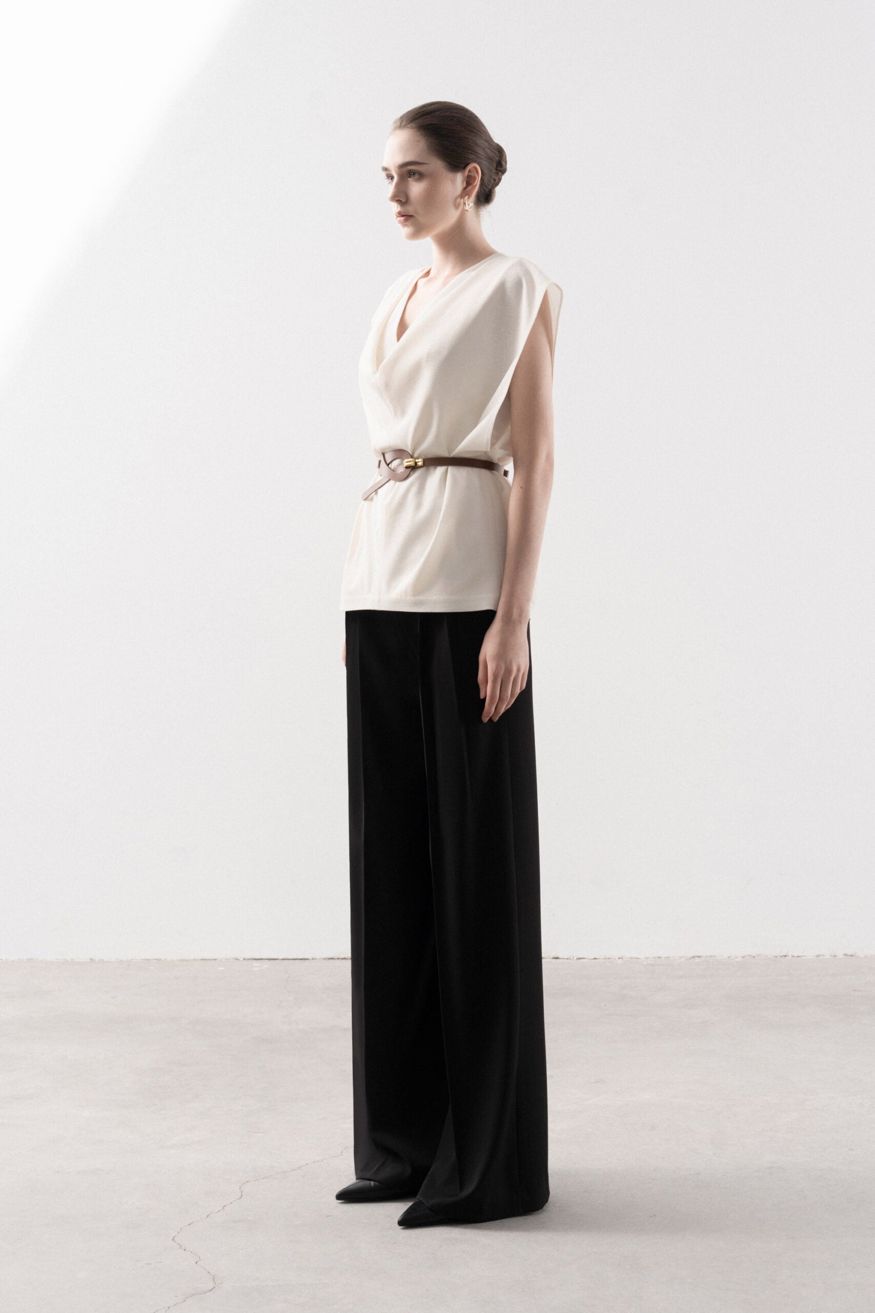 Chinmayi Straight-leg Pants