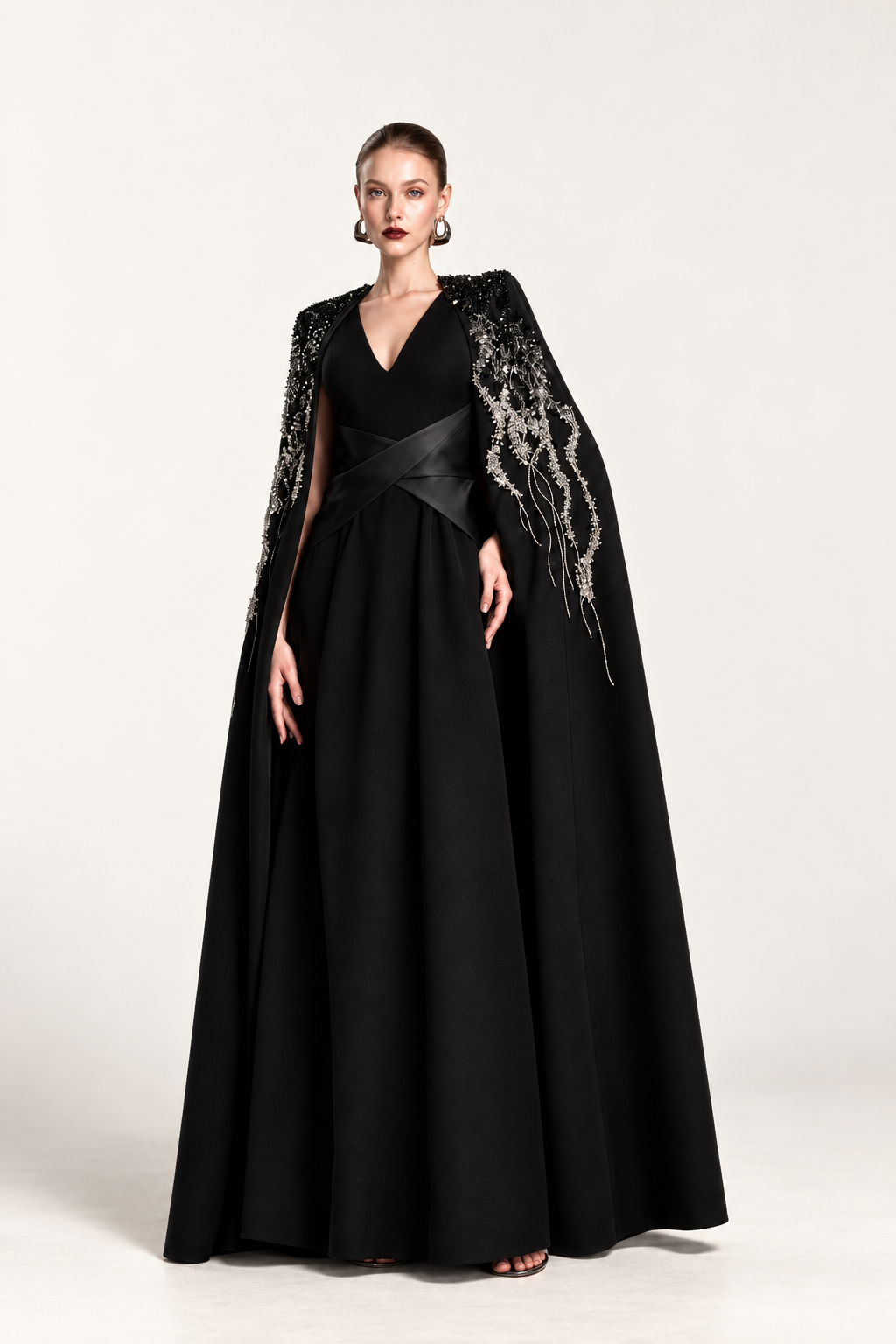 Crystal Drape Dress