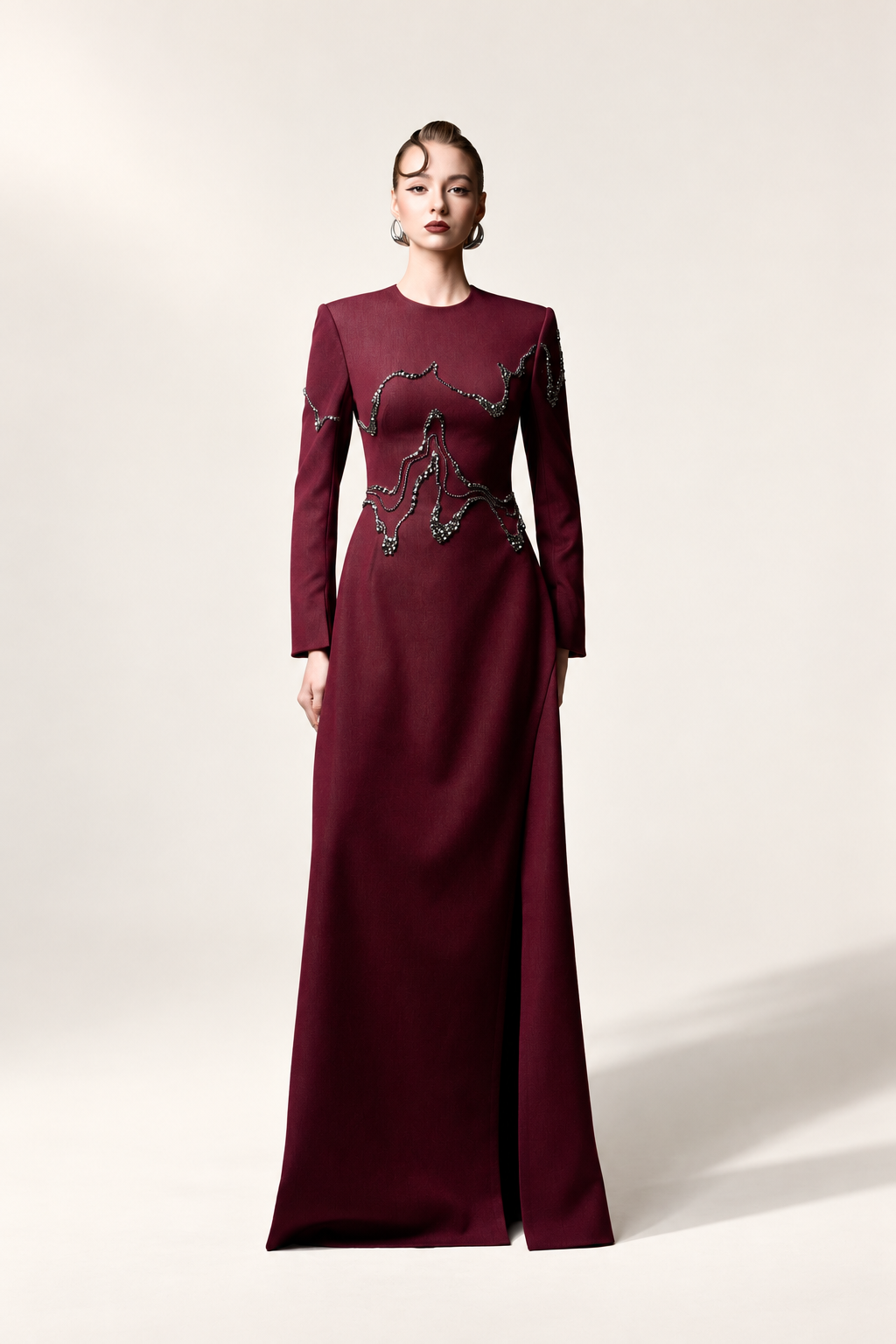Wave A-Line Dress