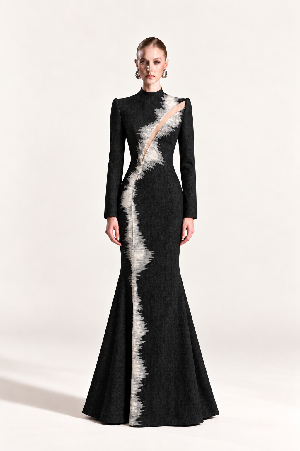 Slash Bleached Mermaid Dress