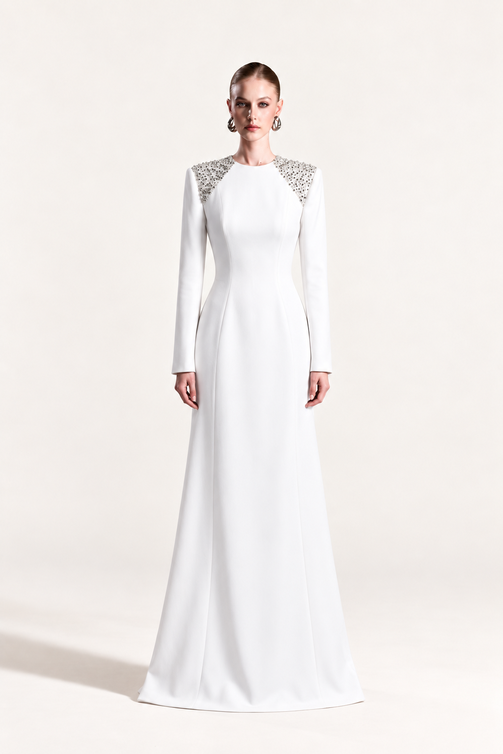 Crystal Shoulder Dress