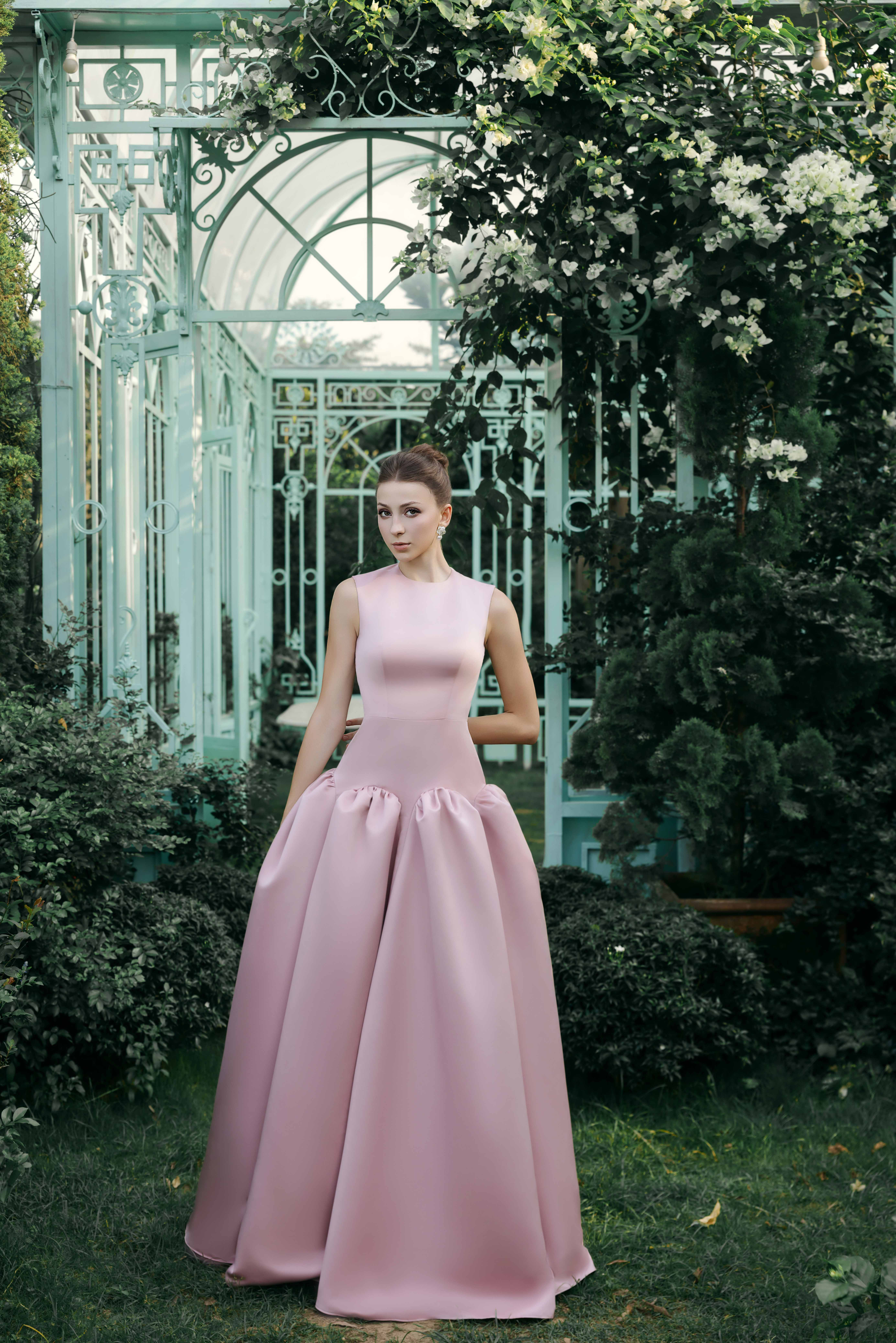 Seline Dress – Pink Tint Maxi Dress