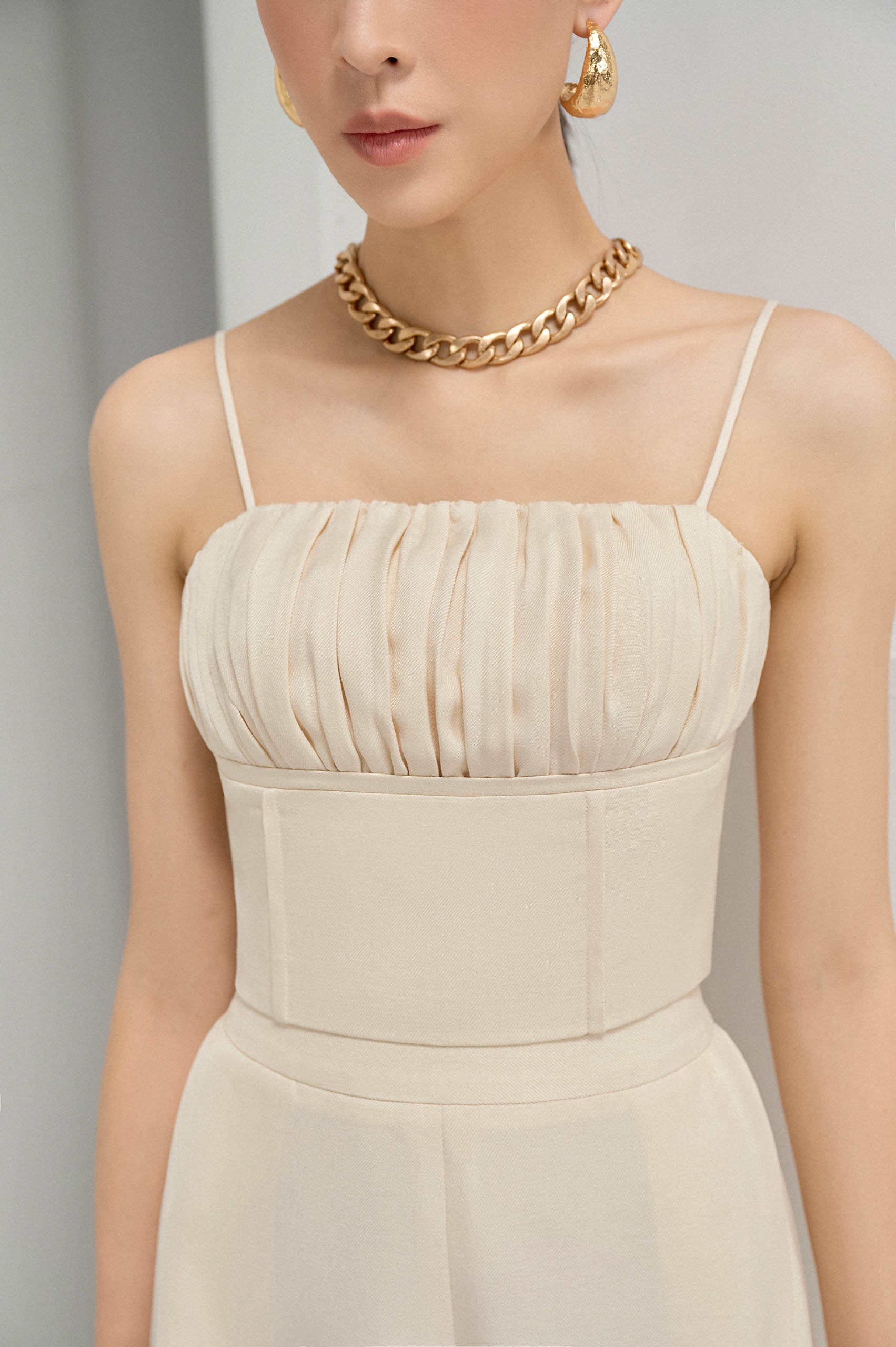 Dawn Spaghetti strap Ice Cream Light Shorts