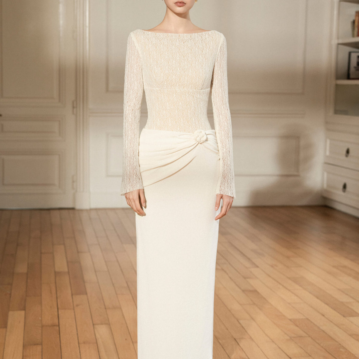 Draped-Lace-Pencil-Dress.jpg? 