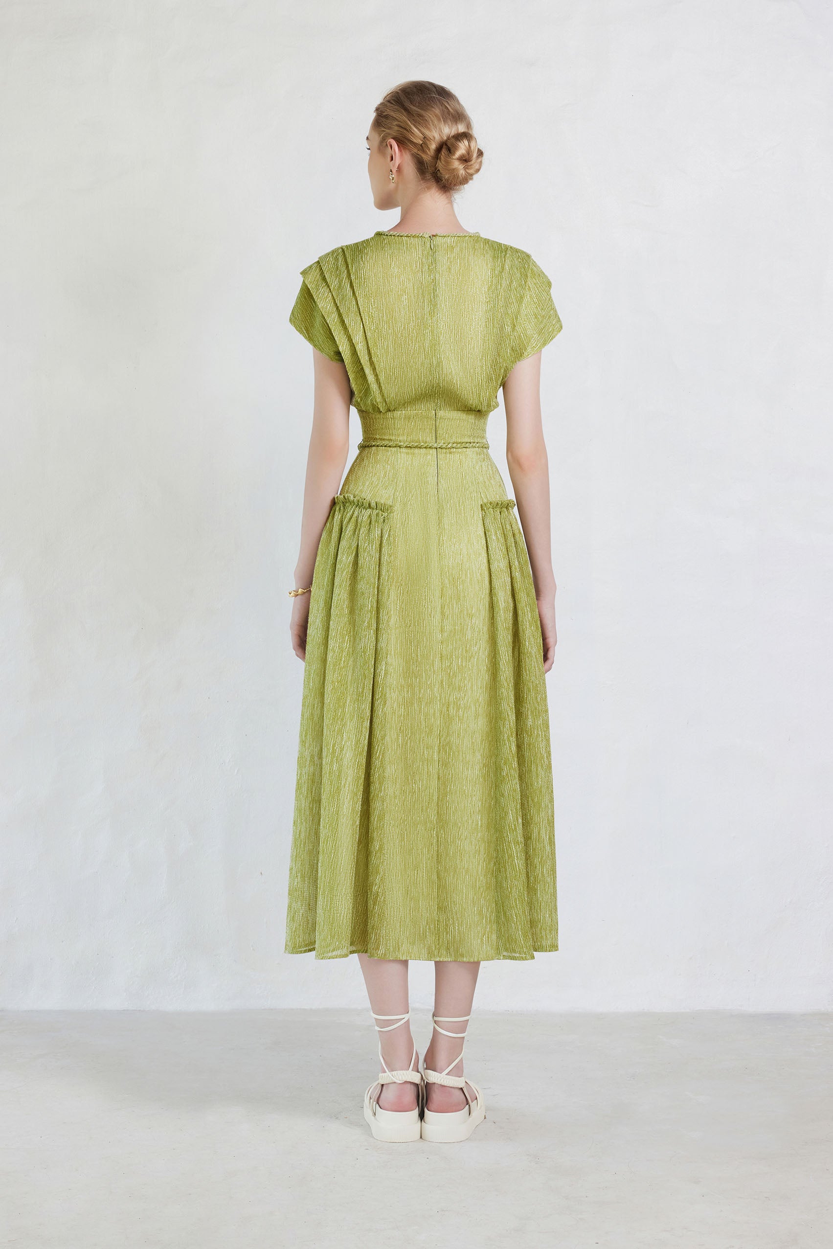 Dylan A-line Ruffle Dress