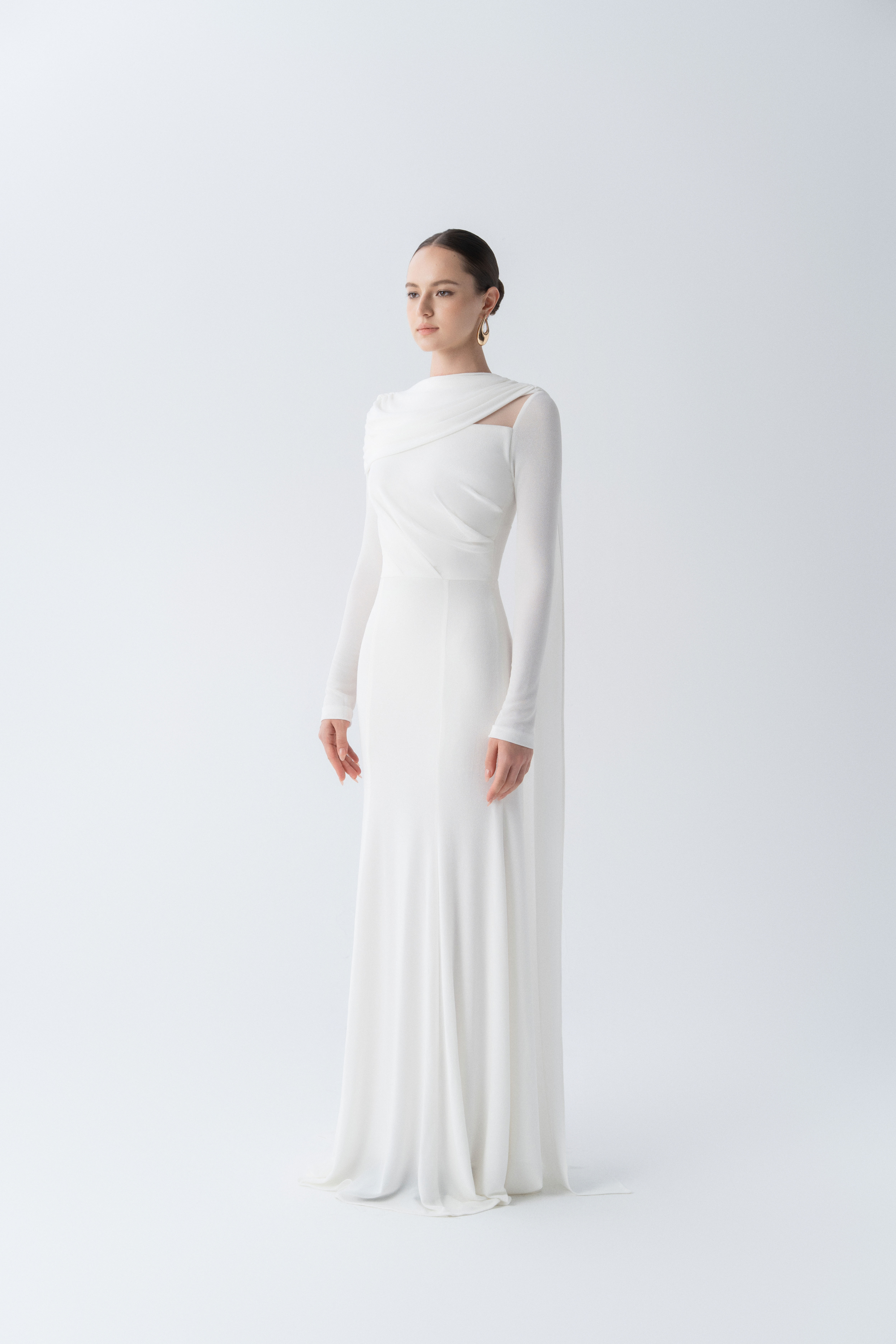Eclipse Drape Gown
