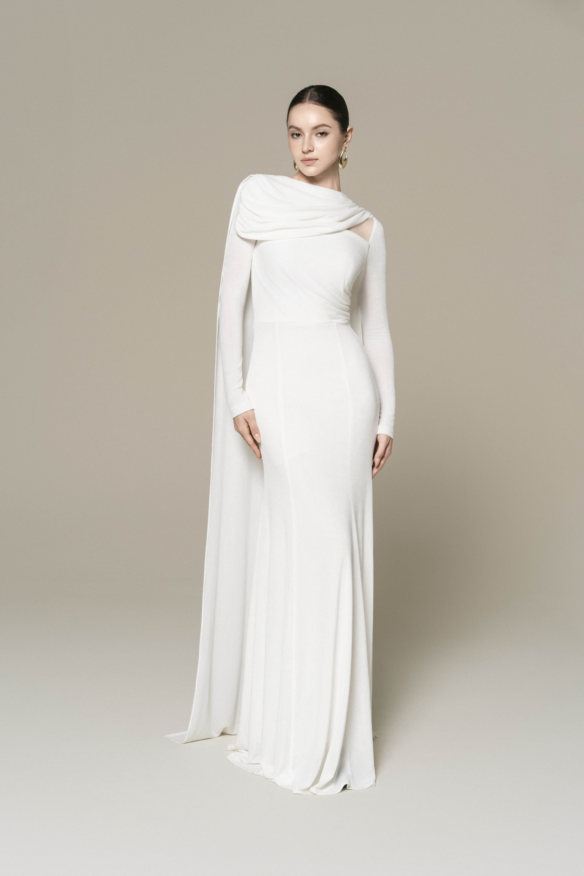 Eclipse Drape Gown