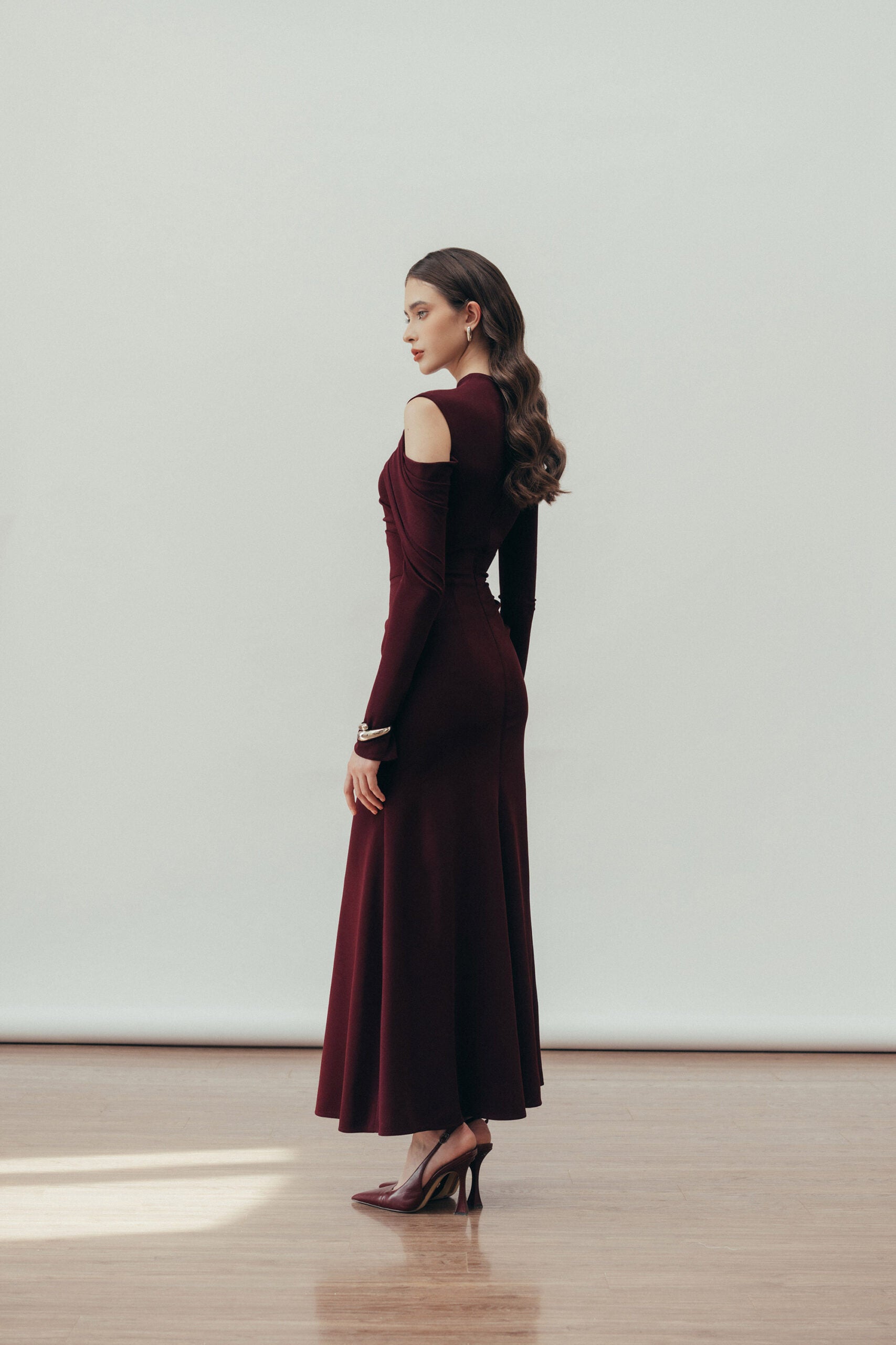 Eclipse Draped Dress VL1012