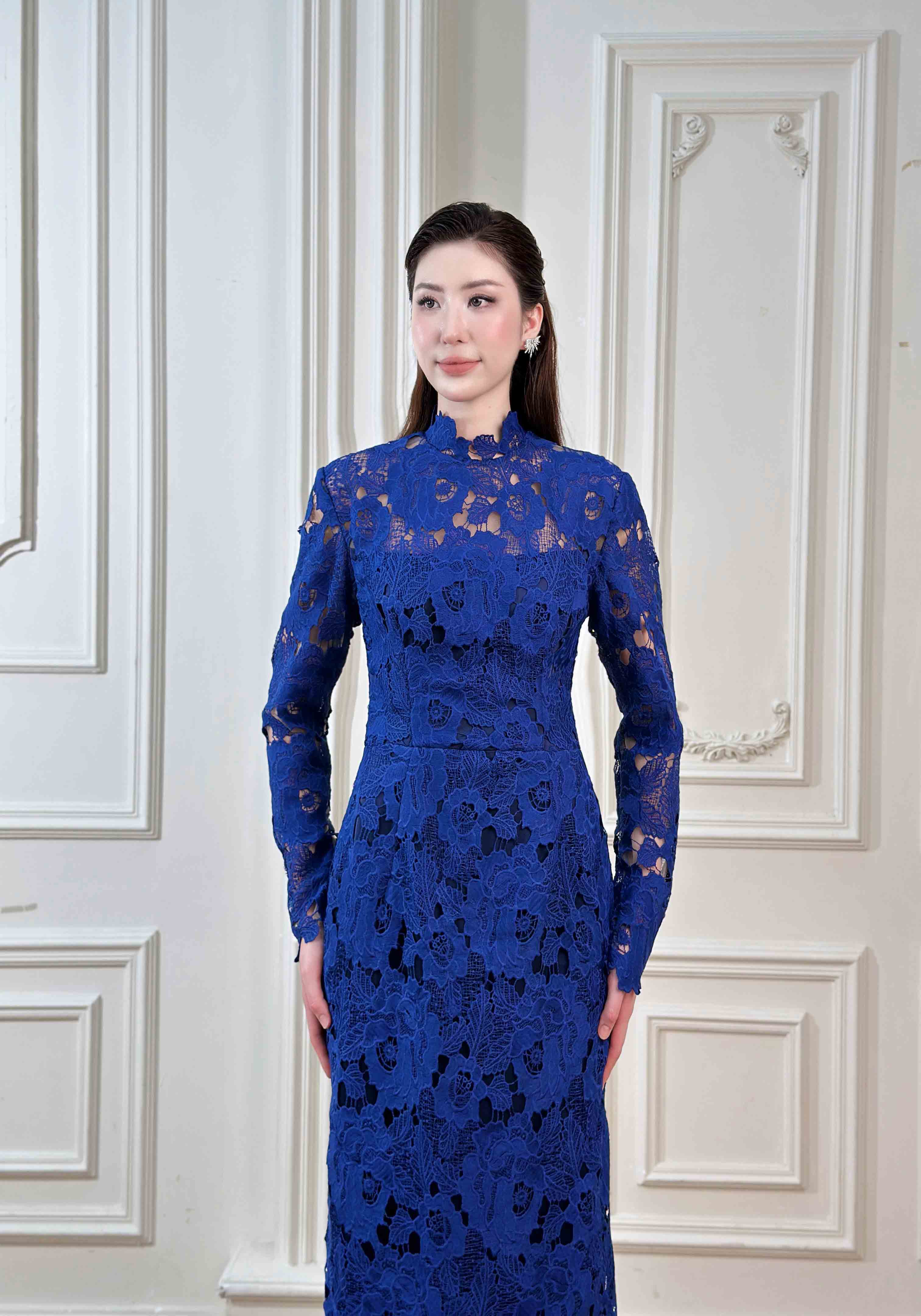 Eiren Dress – Lapis Blue Maxi Dress