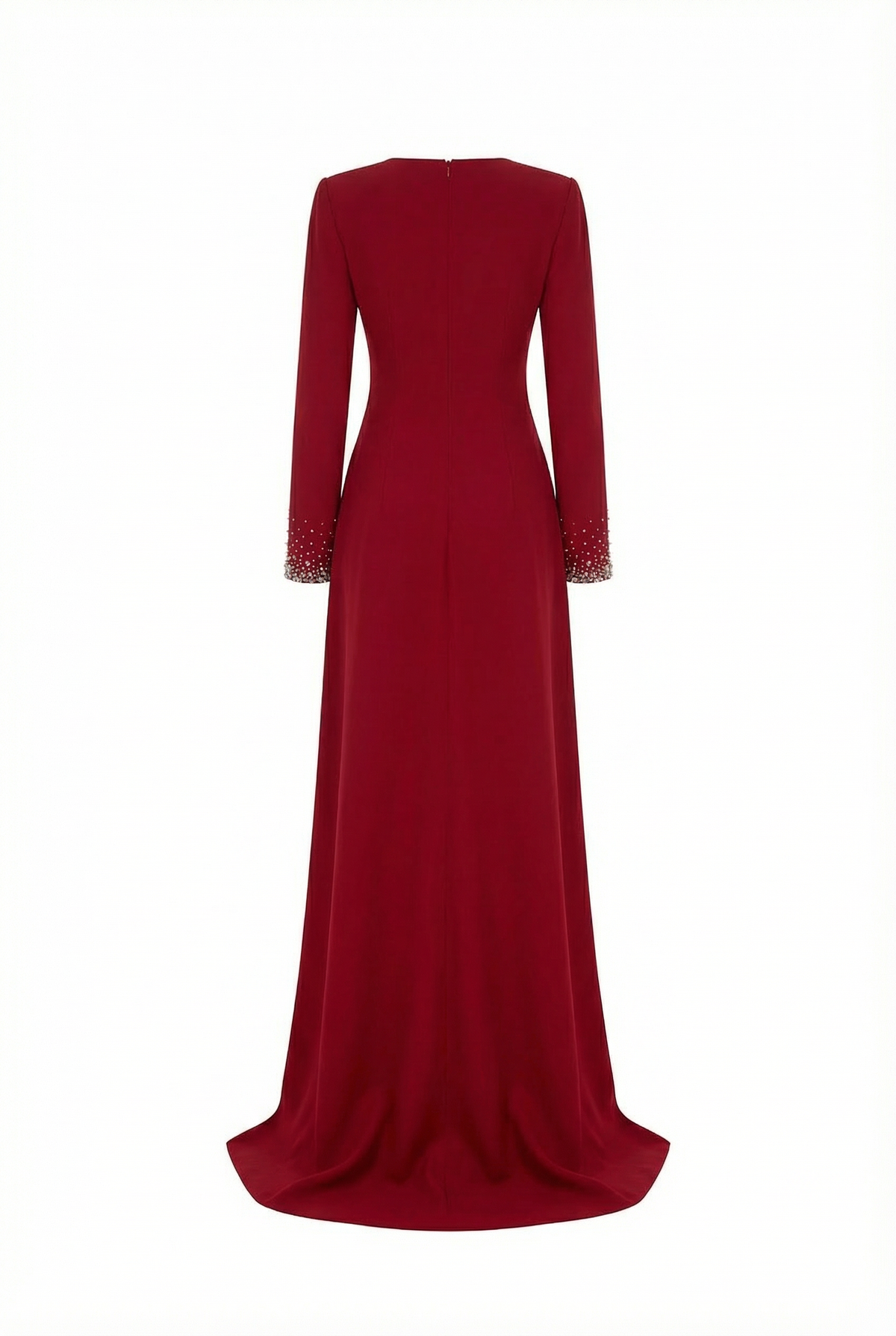 Elia Dress – Bordeaux Maxi Dress