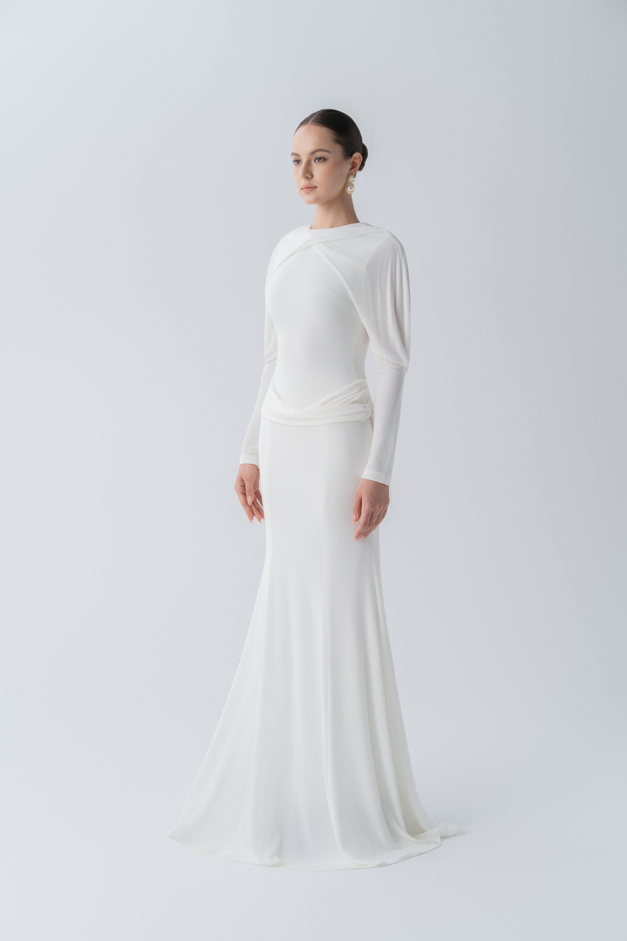 Ethereal Crossover Gown