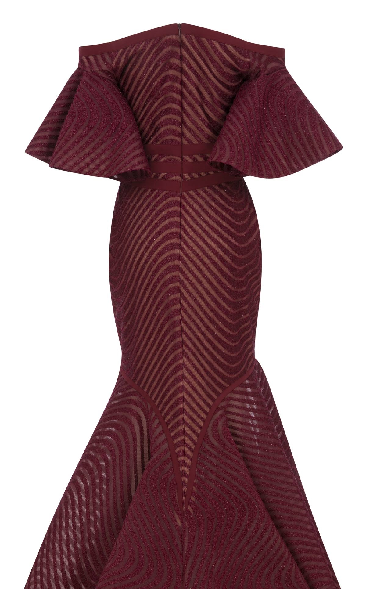 Fouad Sarkis F02925 Couture Evening Gown