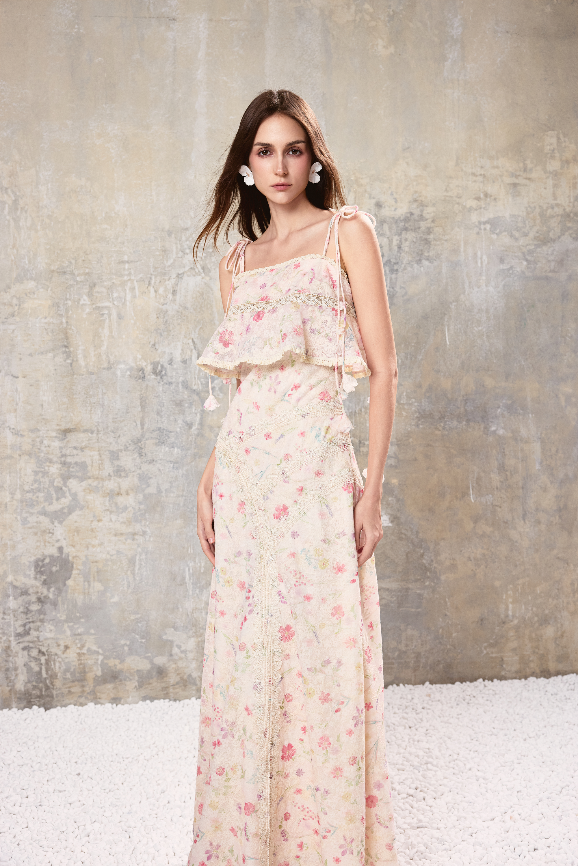 Floral Bias Slip Dress