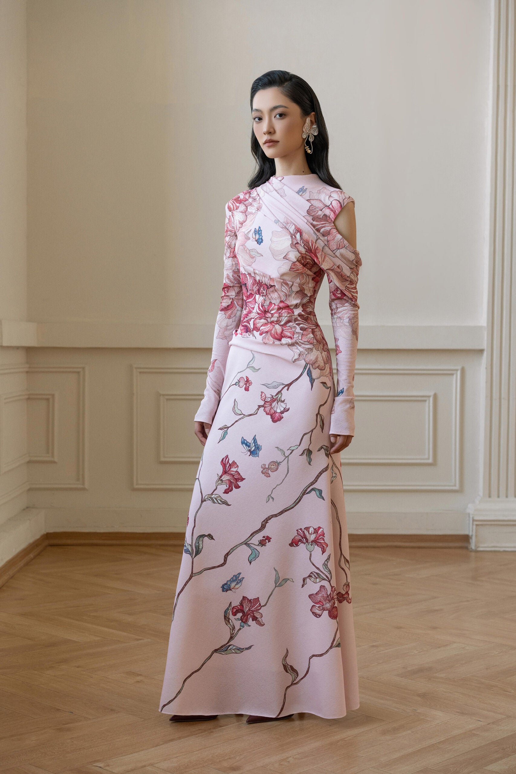 Floral Fantasy Dress VL1002