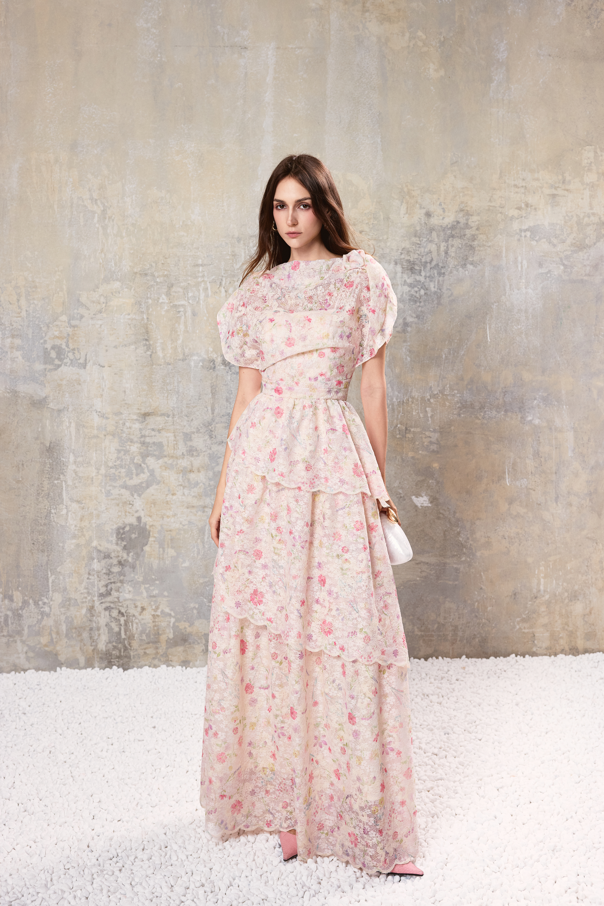 Floral Tiered Maxi Dress