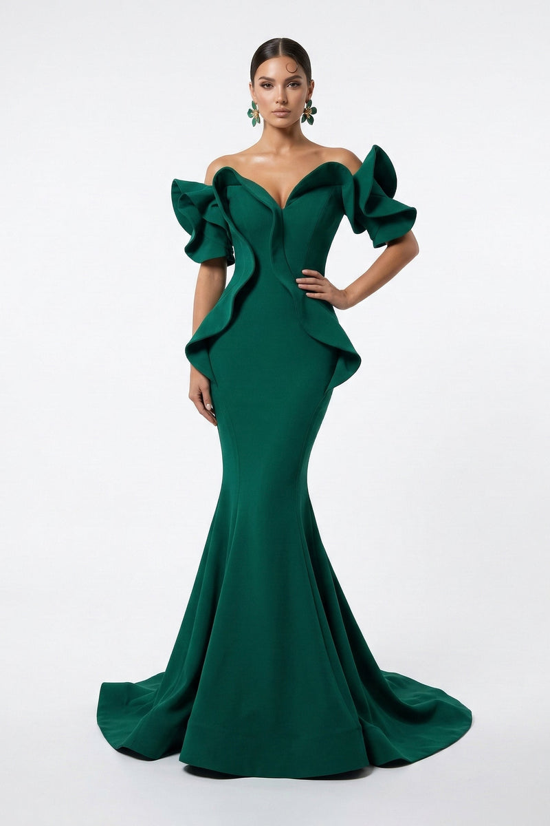 Fouad Sarkis 2328 Couture Evening Gown