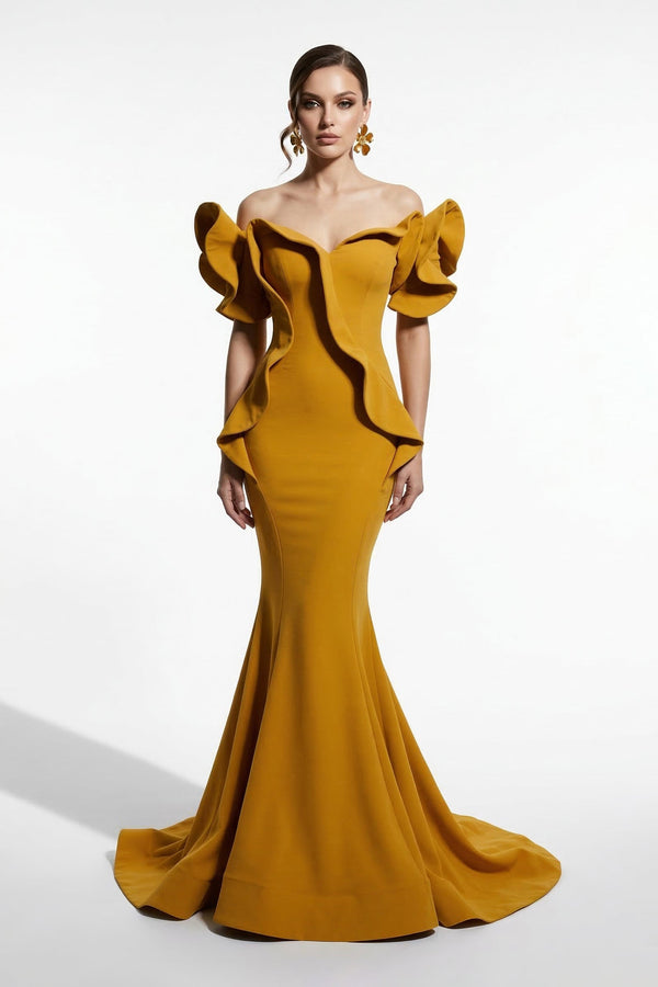 Fouad Sarkis 2328 Couture Evening Gown