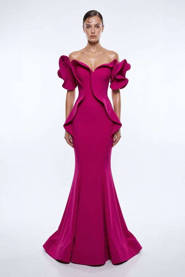 Fouad Sarkis 2328 Couture Evening Gown