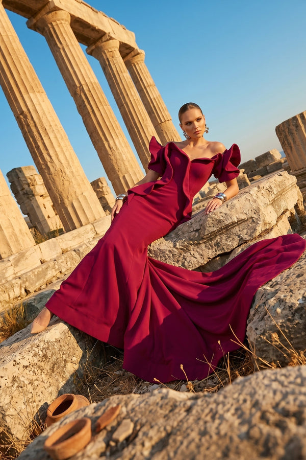 Fouad Sarkis 2328 Couture Evening Gown