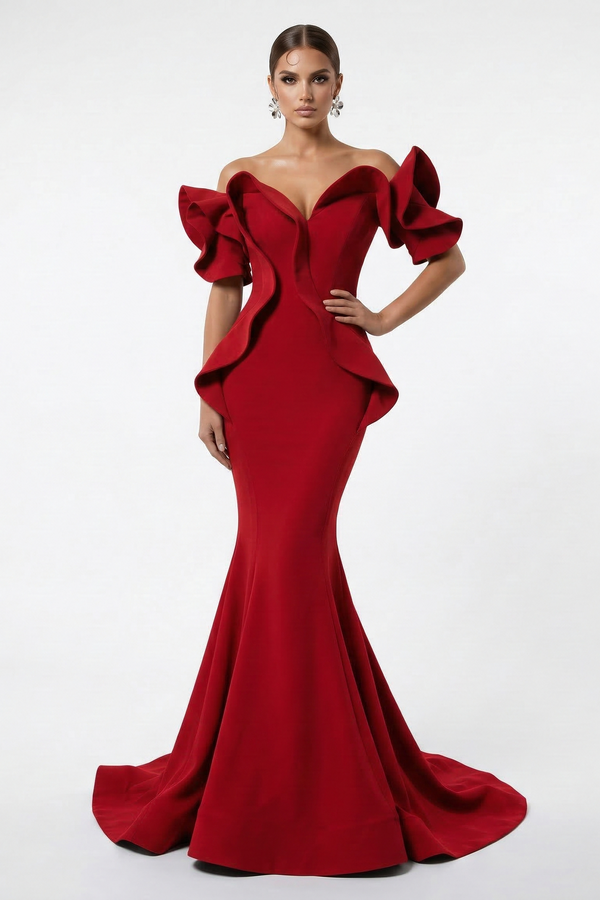 Fouad Sarkis 2328 Couture Evening Gown
