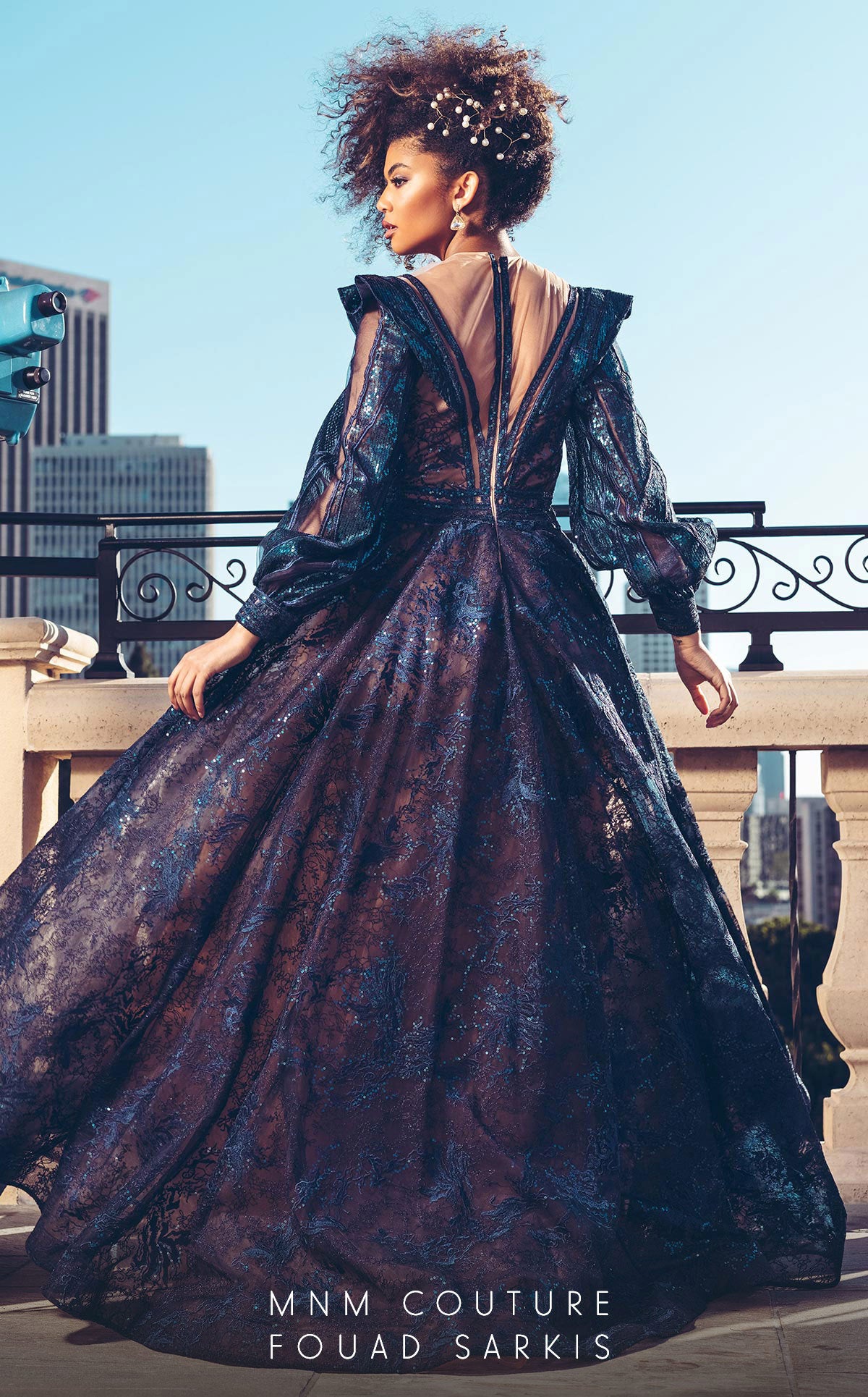 Fouad Sarkis 2522 Couture Evening Gown