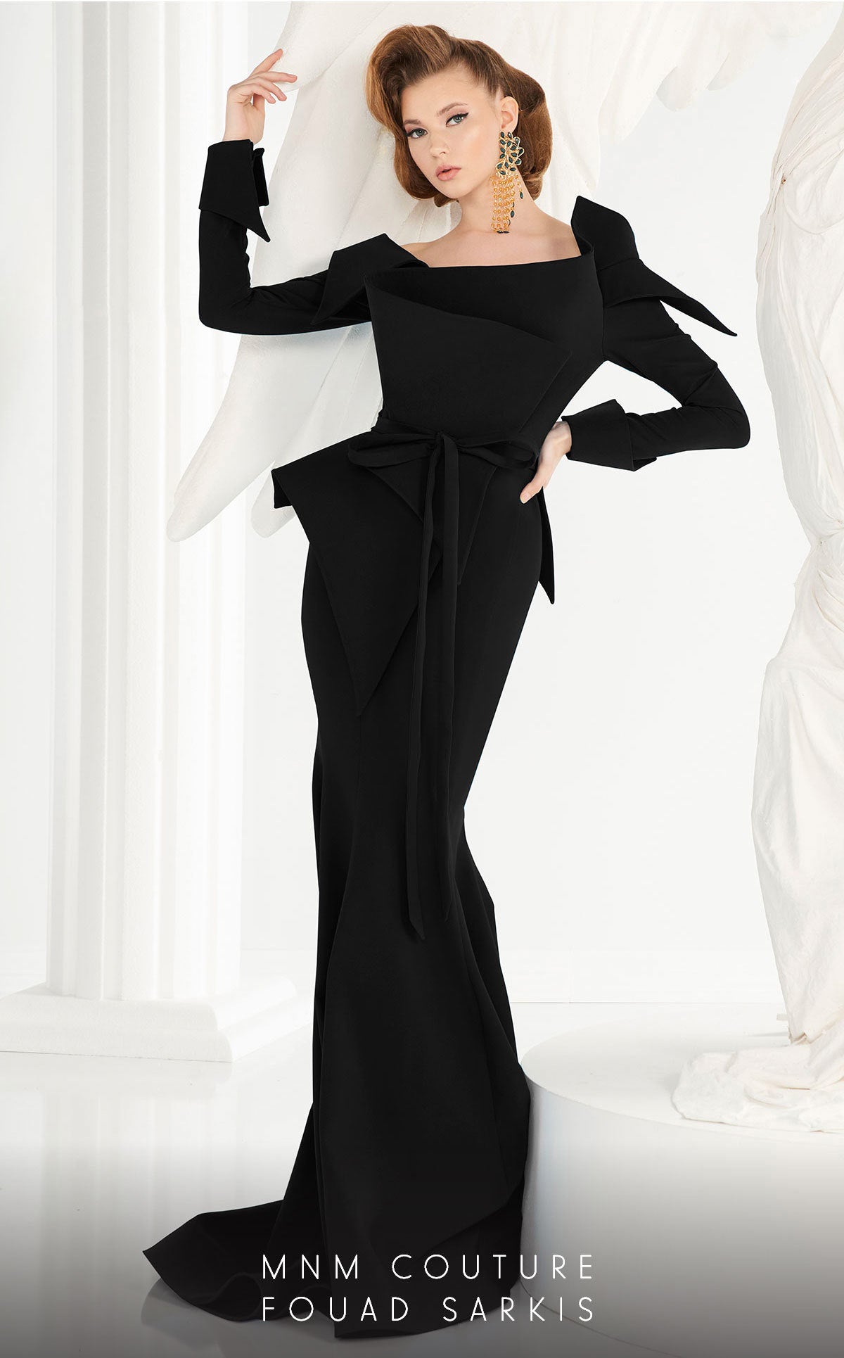 Fouad Sarkis 2540 Couture Evening Gown