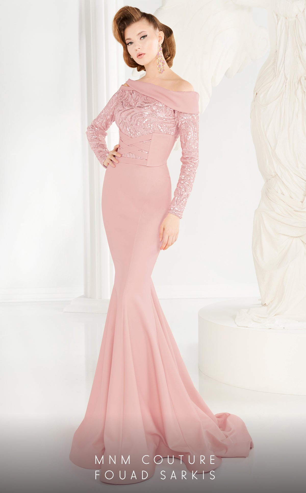 Fouad Sarkis 2578 Couture Evening Gown