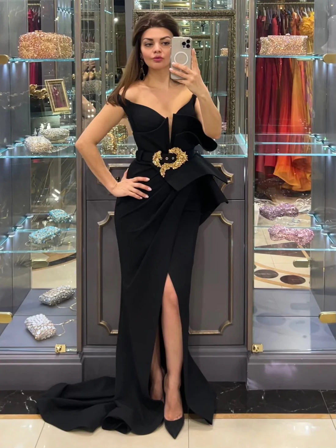 Fouad Sarkis 2650 Couture Evening Gown