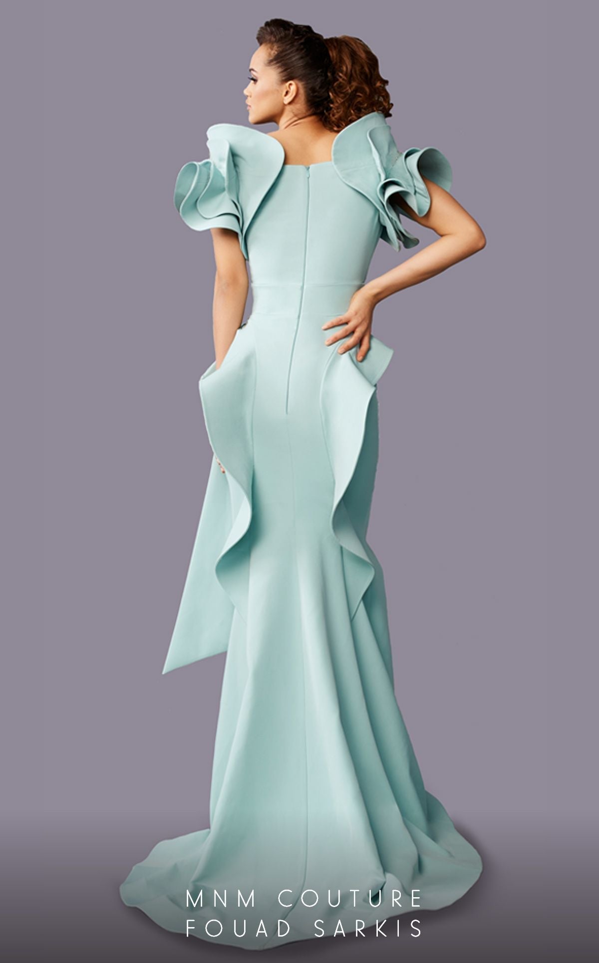 Fouad Sarkis 2670 Couture Evening Gown