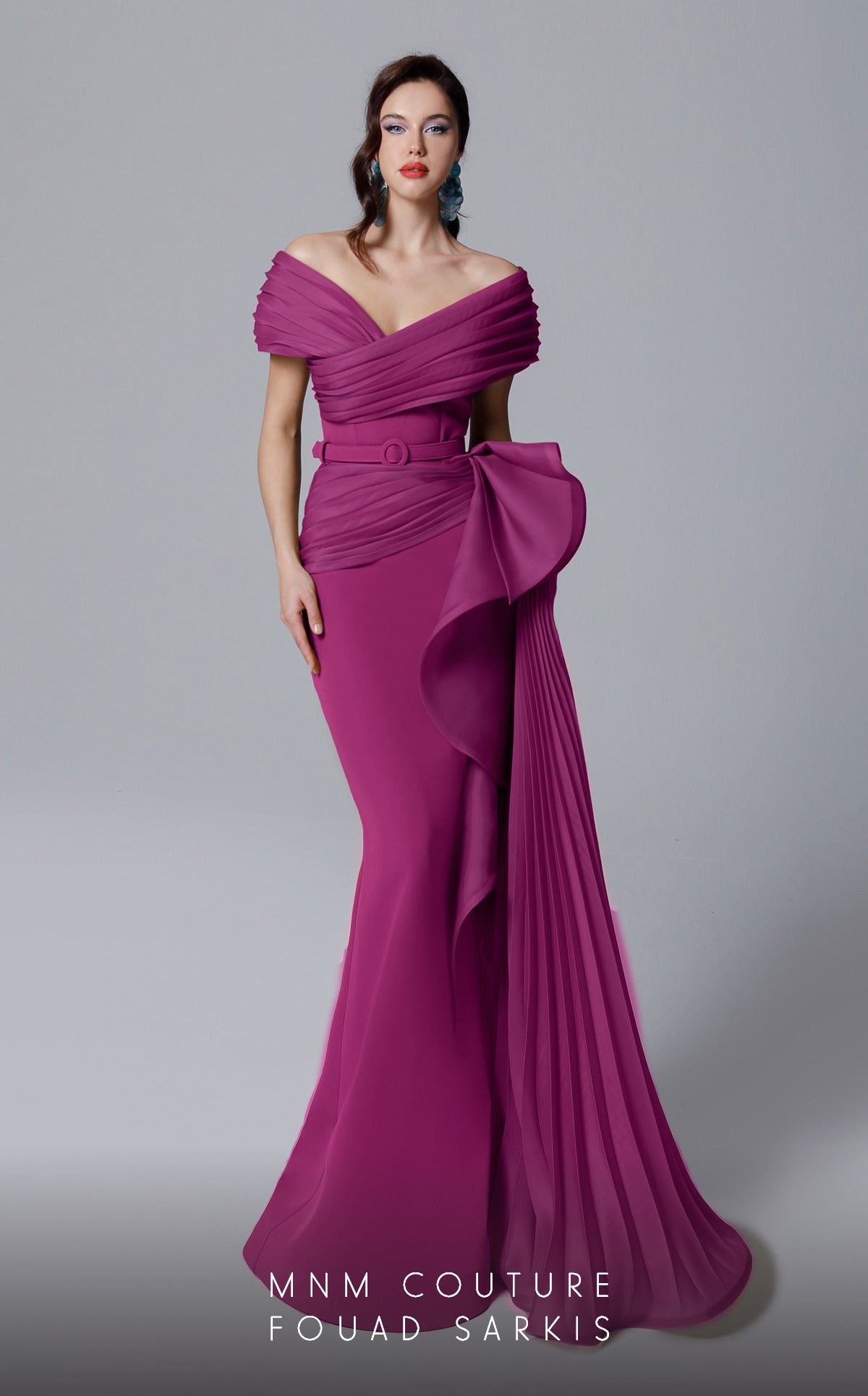 Fouad Sarkis 2692 Couture Evening Gown