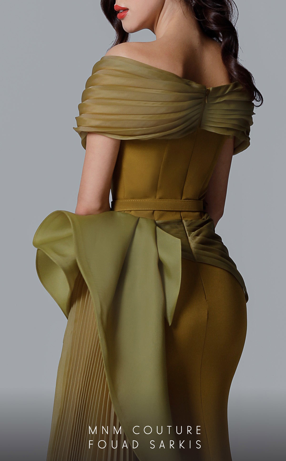 Fouad Sarkis 2692 Couture Evening Gown