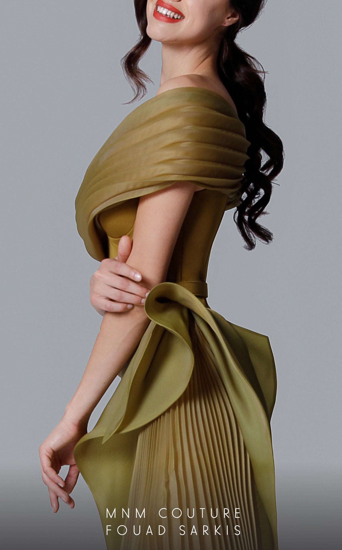 Fouad Sarkis 2692 Couture Evening Gown
